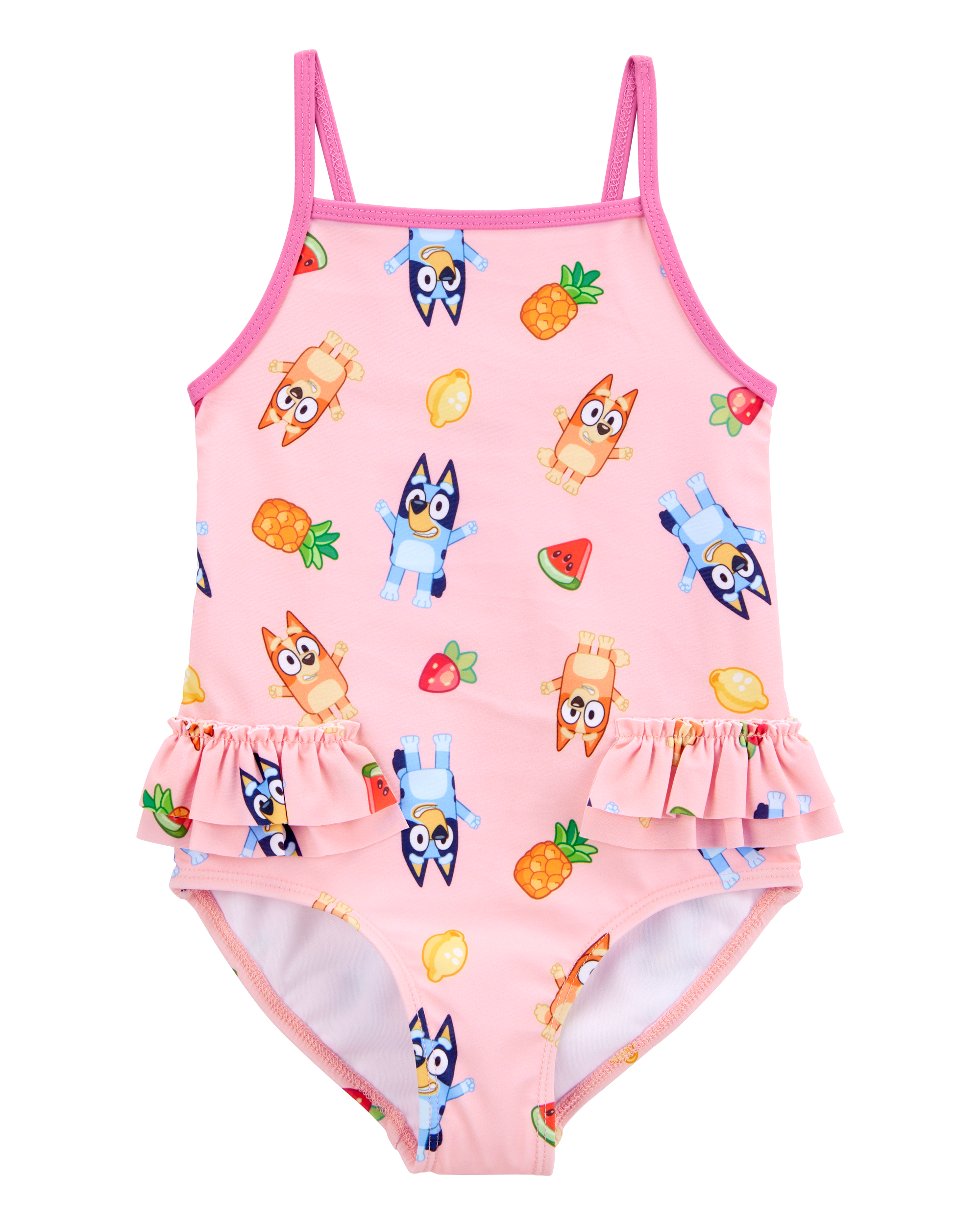 Toddler Bluey™ 1-Piece Swimsuit - Pink