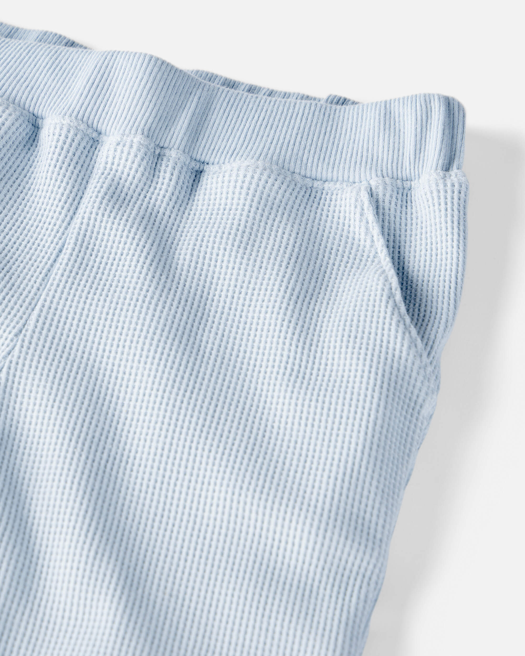 Toddler Boy 2-Piece Organic Cotton Waffle Knit Set