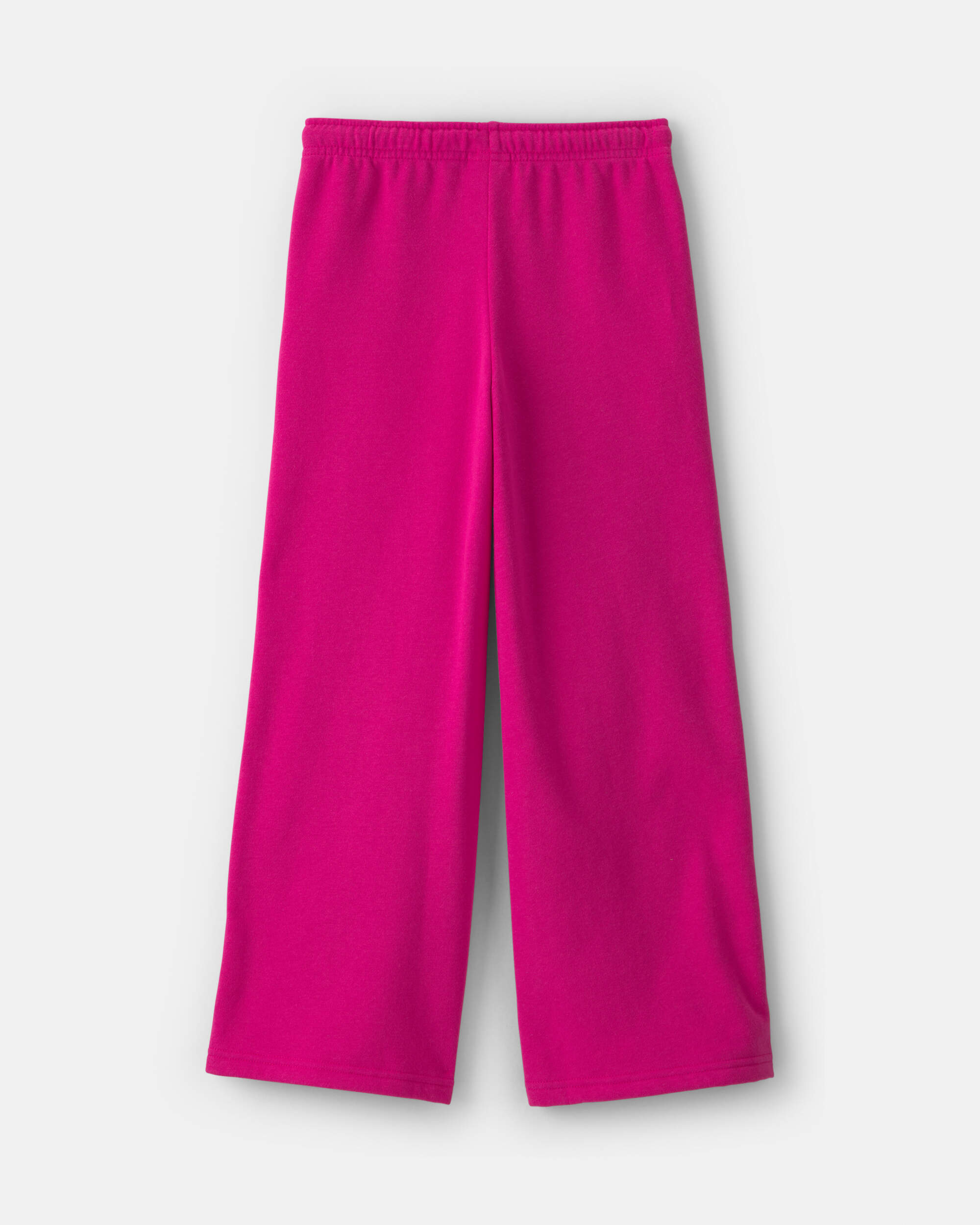Girls Squishmallow Fleece Wide-Leg Pants - Pink