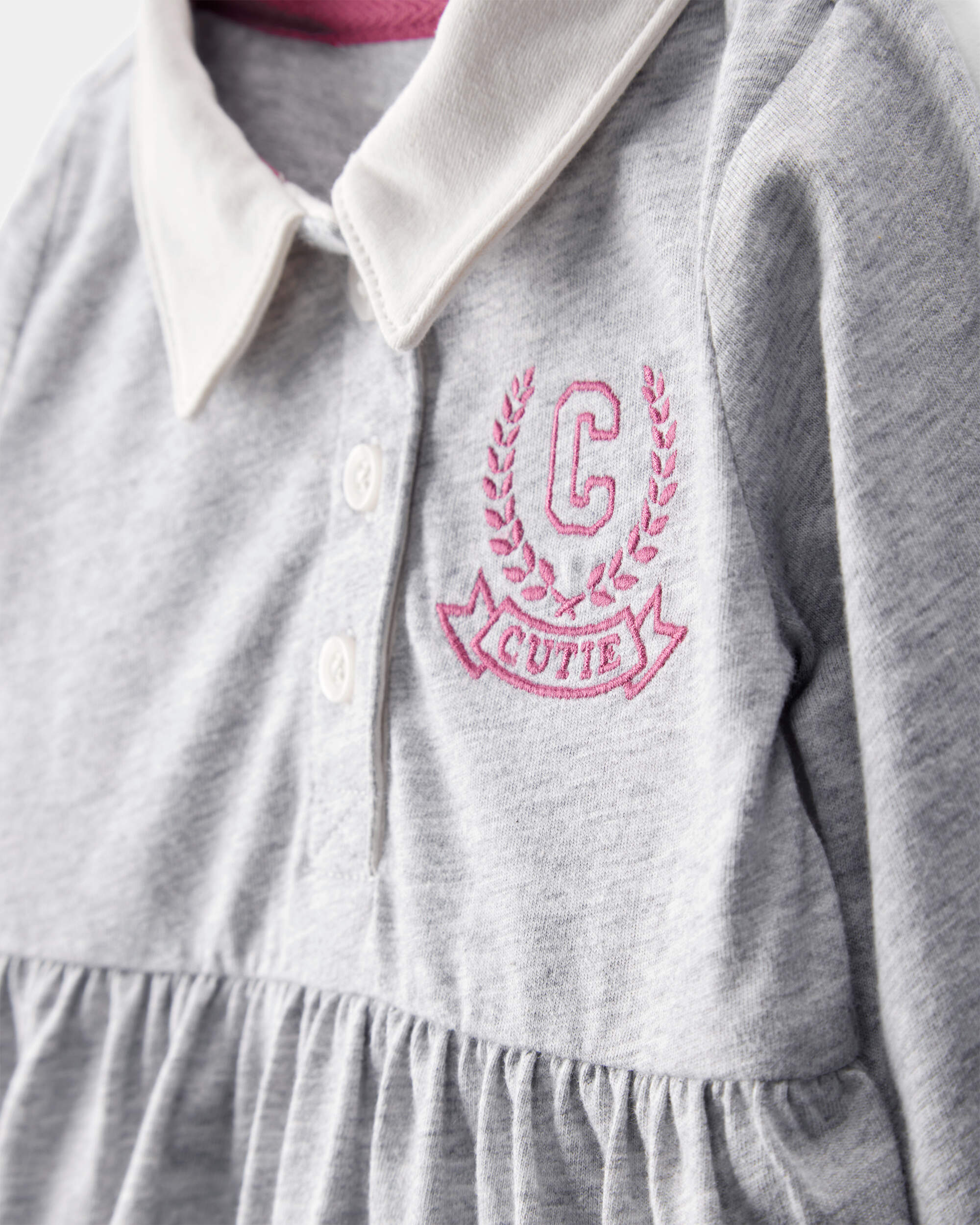 Baby Varsity Bodysuit Dress