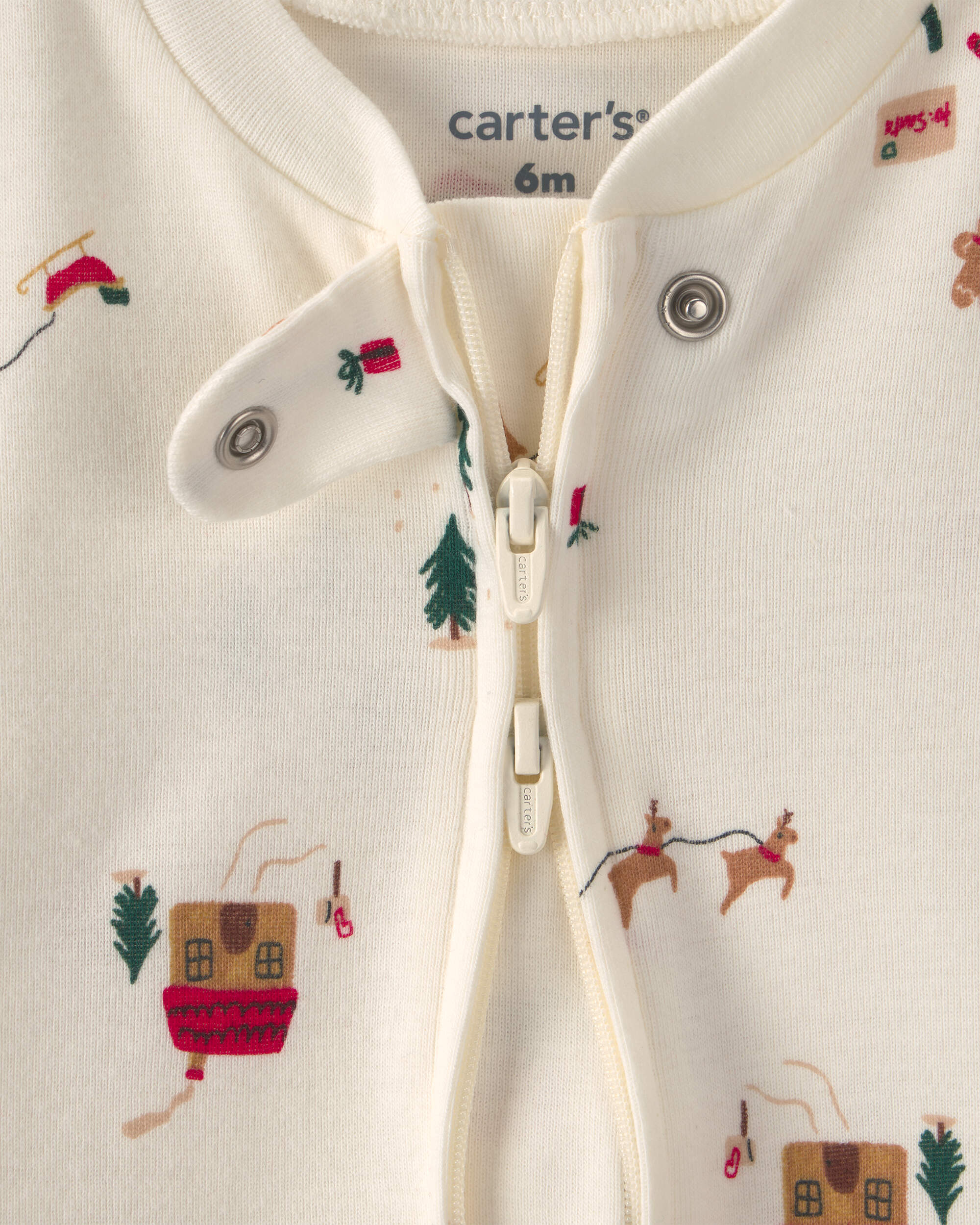 Baby Boy Ensemble 3 pièces « Rêvant du Père Noël » — body à manches longues et pantalon carreaux buffalo pour