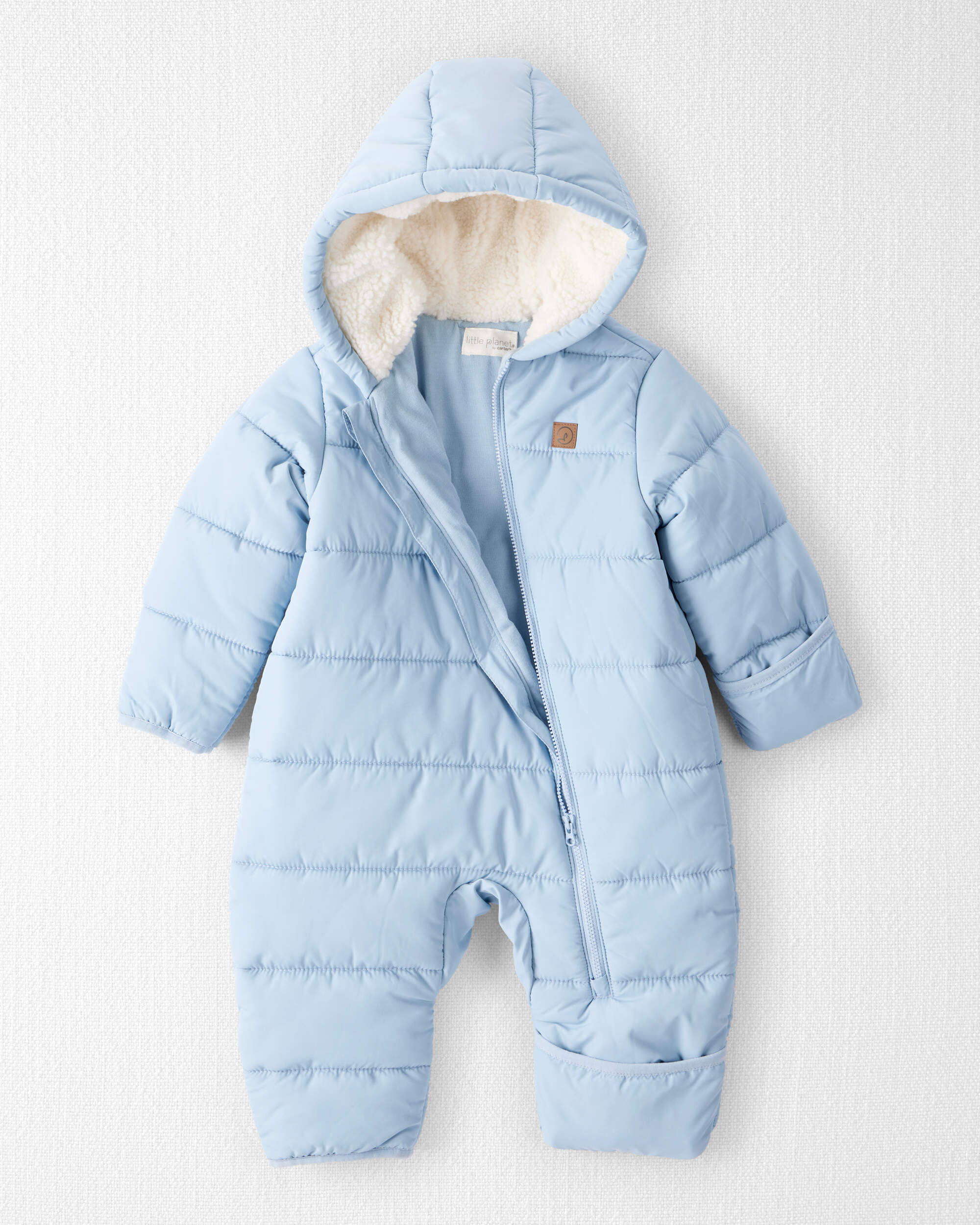 Baby 1-Piece Snowsuit Made with Recycle Materials