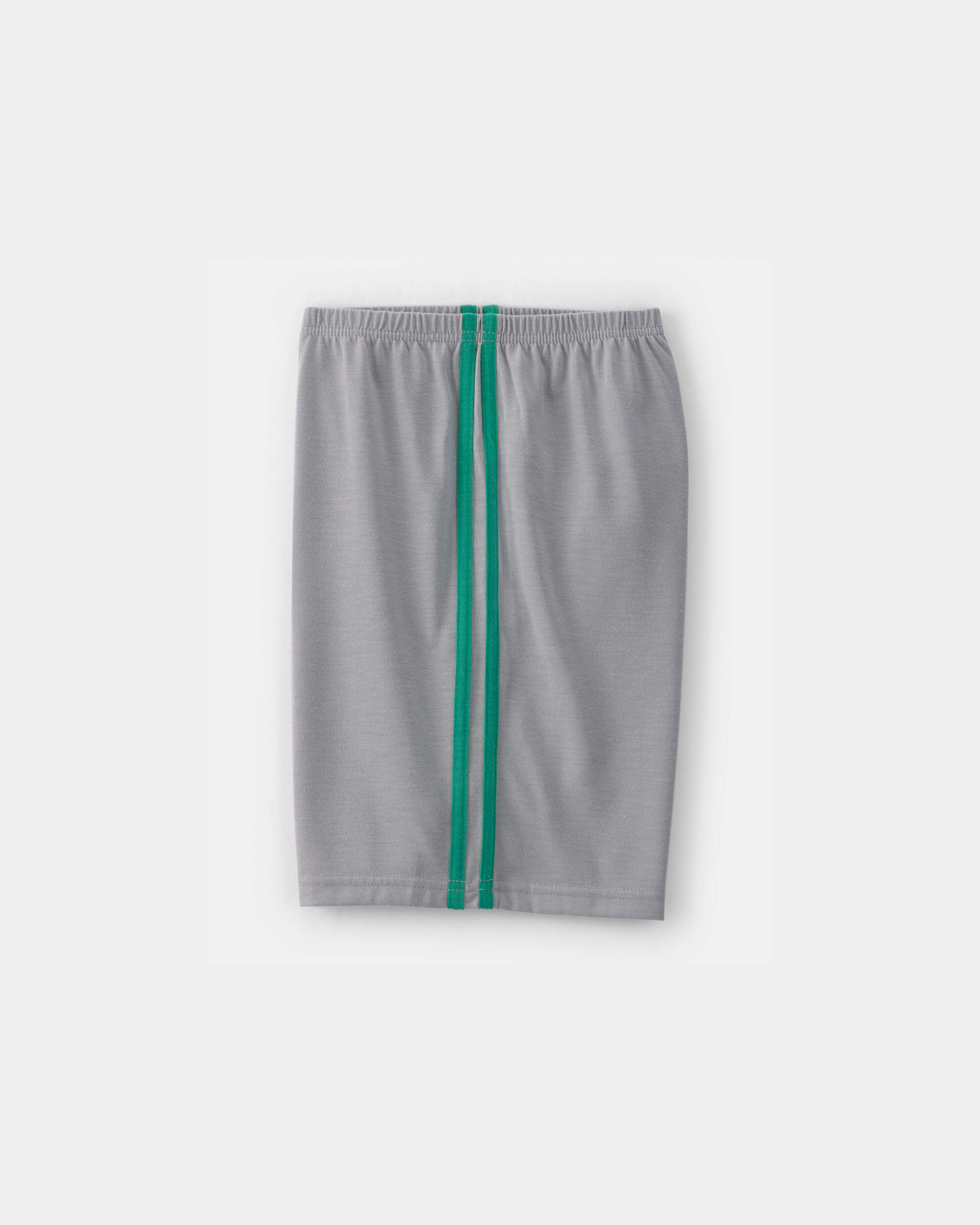 Boys 2-Piece Golf Short-Sleeve Loose Fit Pyjama Set - Green/Grey