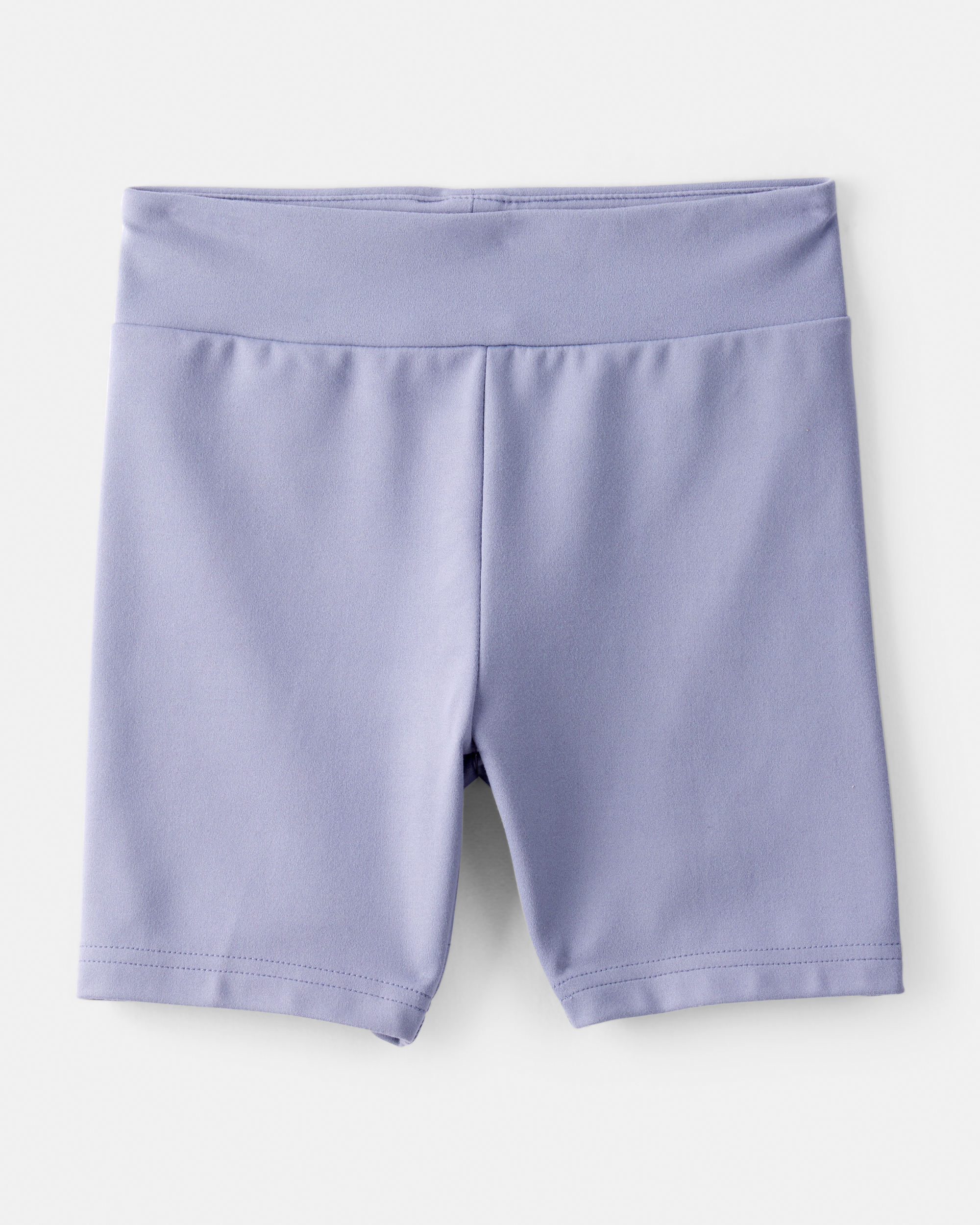 Girls Knit Bike Shorts - Blue