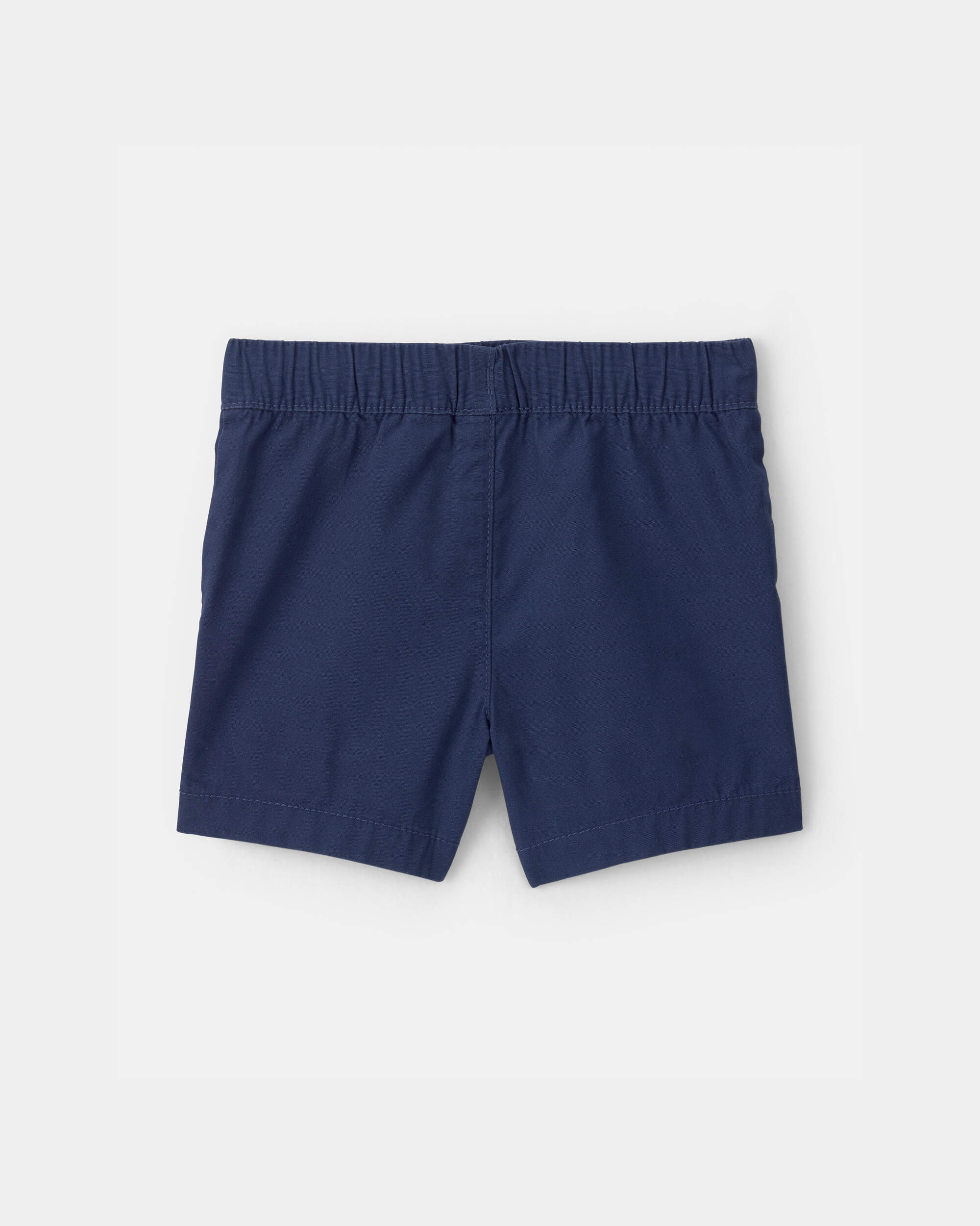 Baby Boy Canvas Shorts - Blue