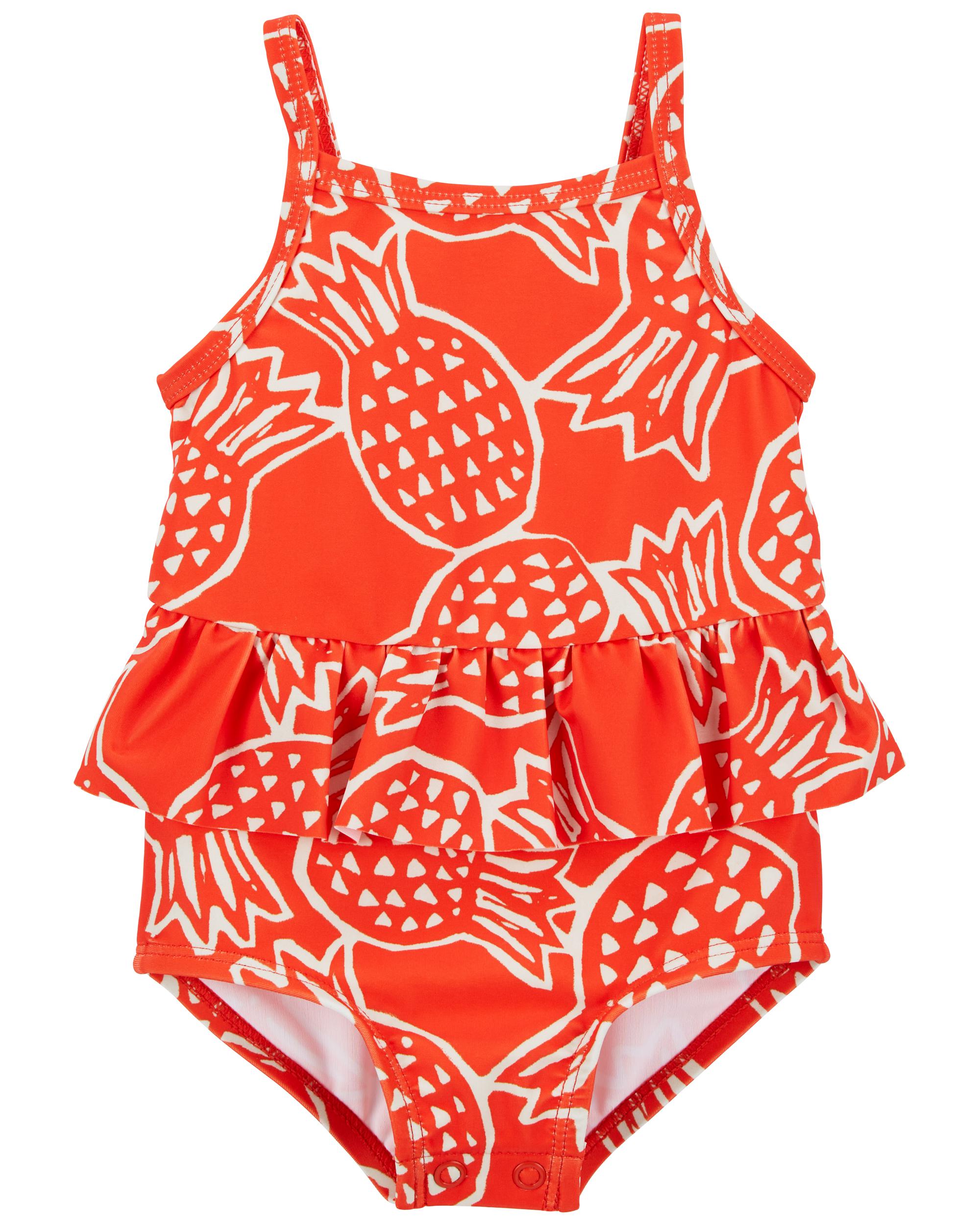 Red Pineapple 1Piece Swimsuit