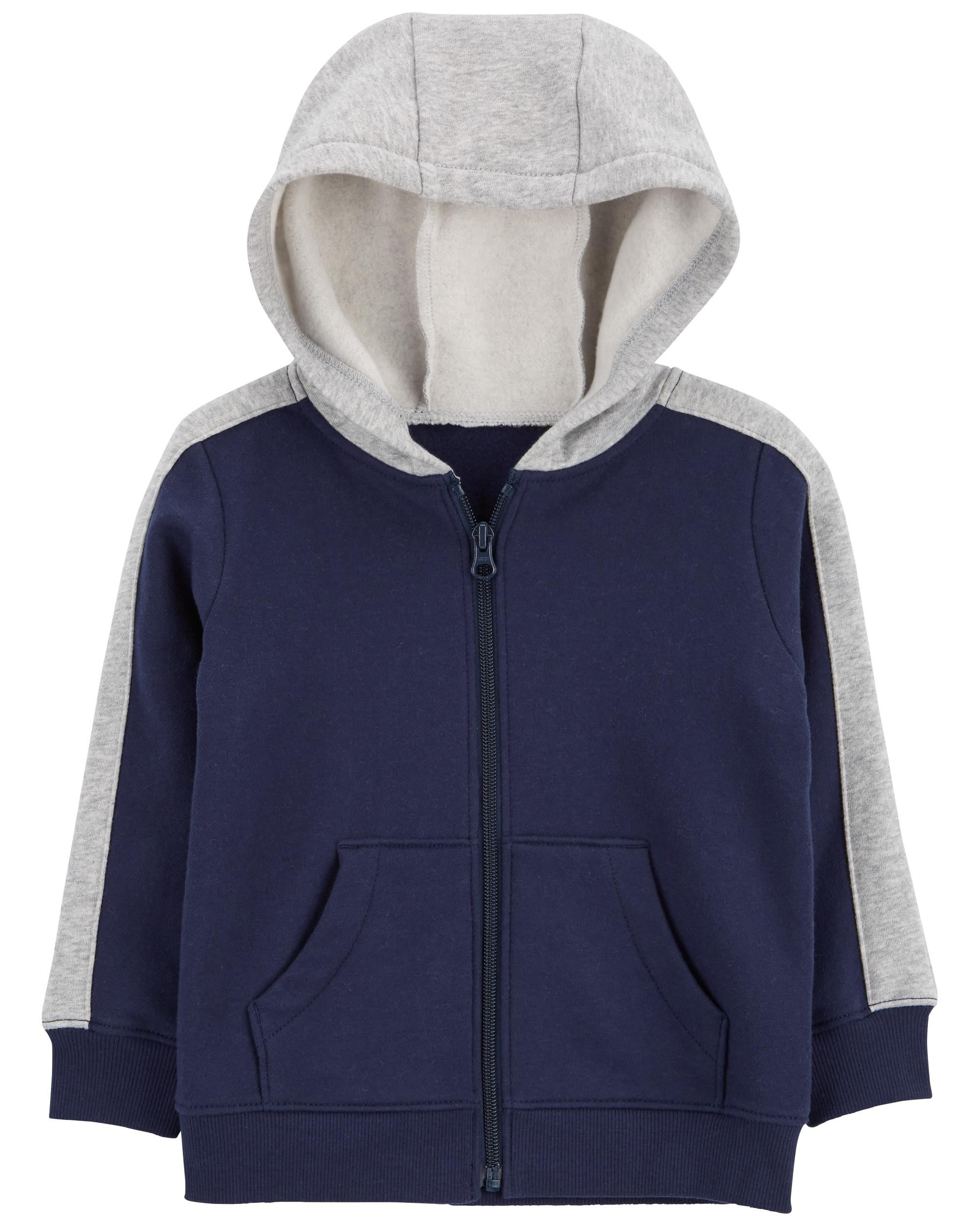 Fleece zip hotsell up hoodies