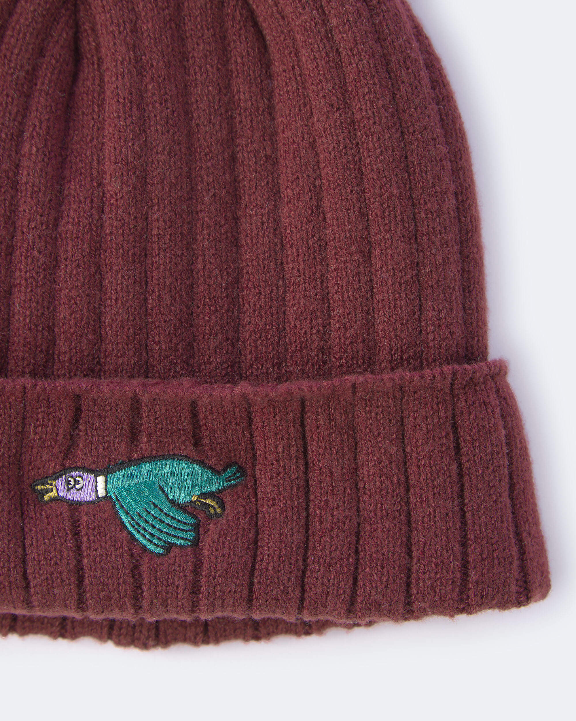 Toddler Duck Beanie - Brown
