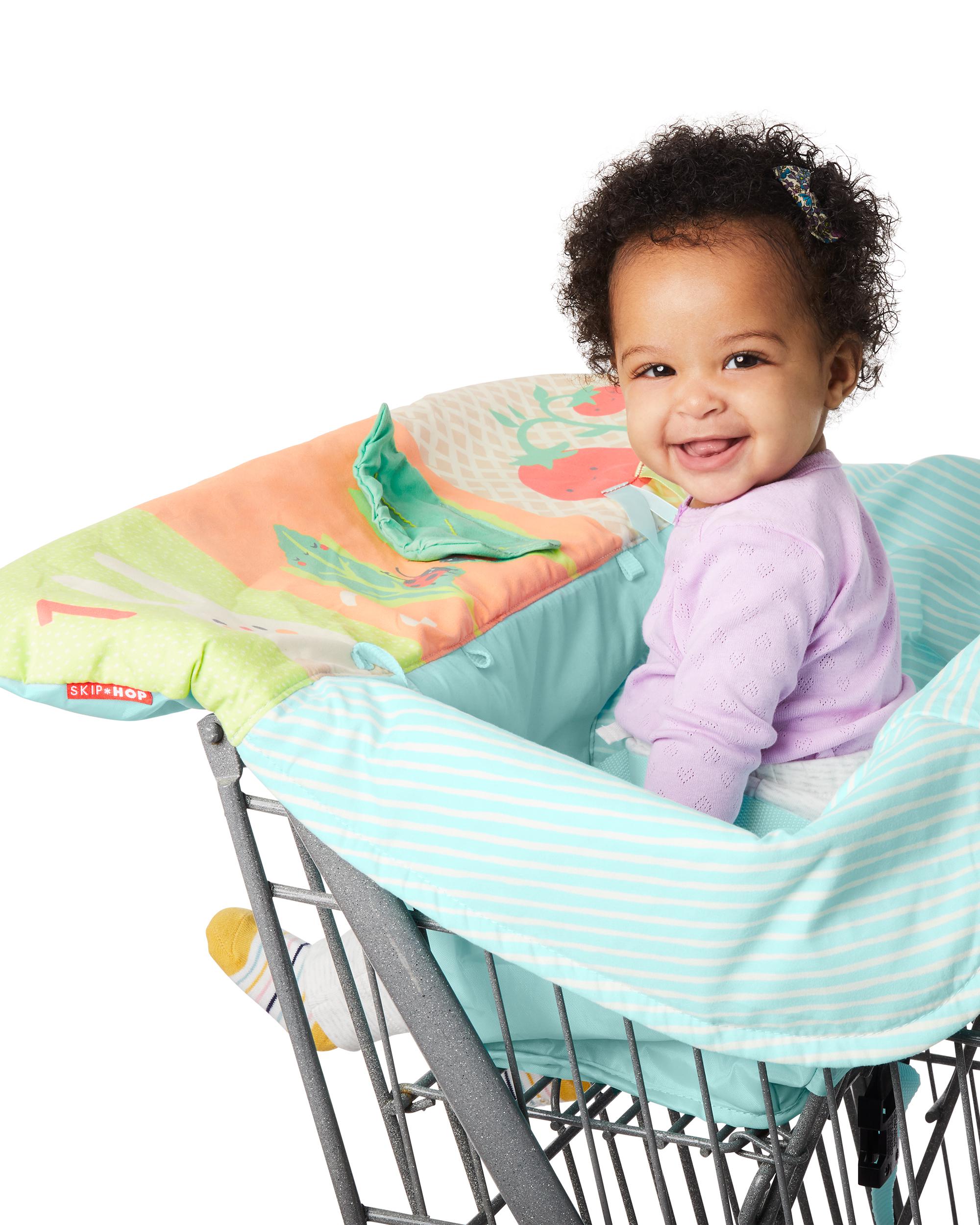 Boys Take Cover Farmstand Shopping Cart Cover