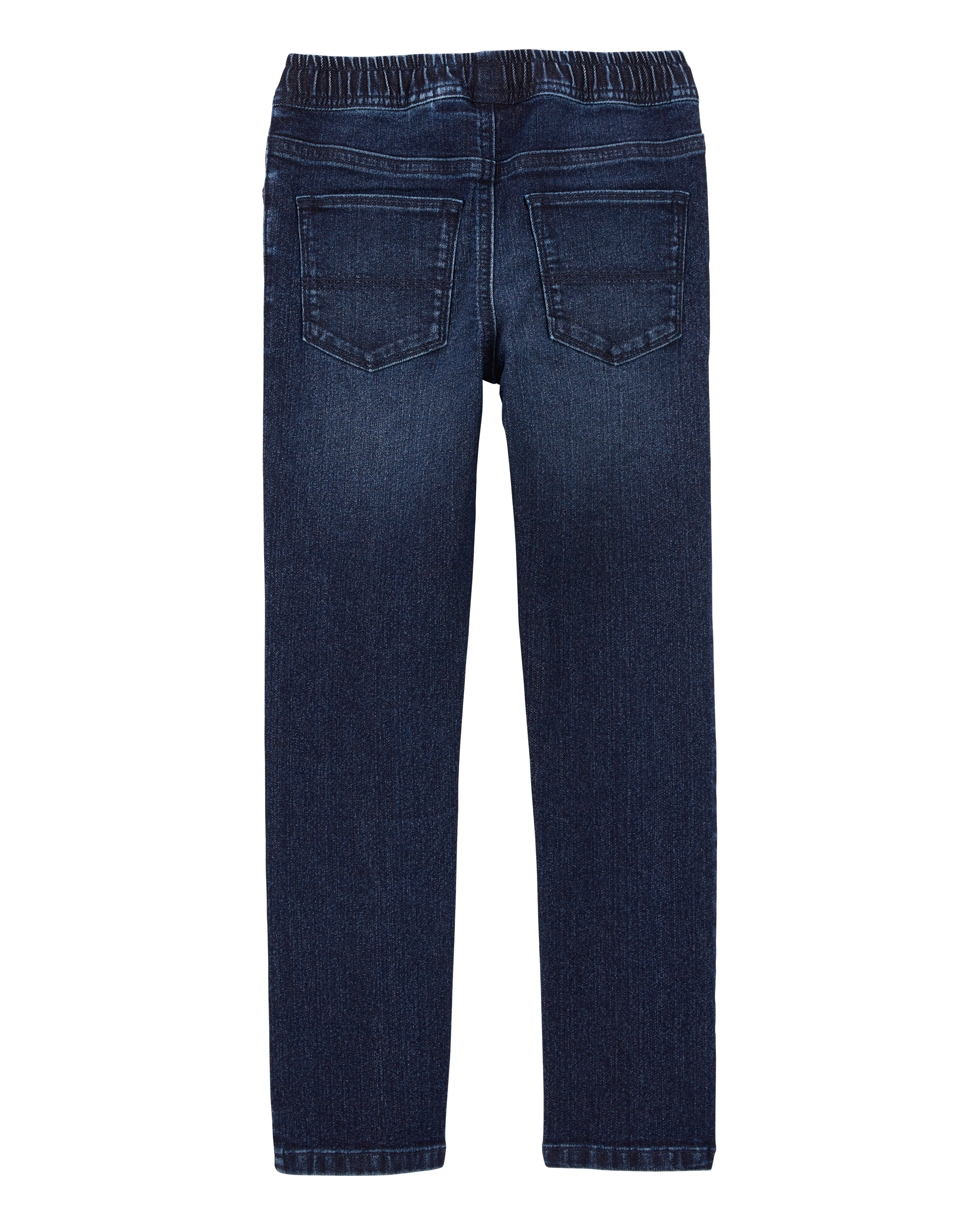 Kid 
Knit-Like Denim Drawstring Jeans