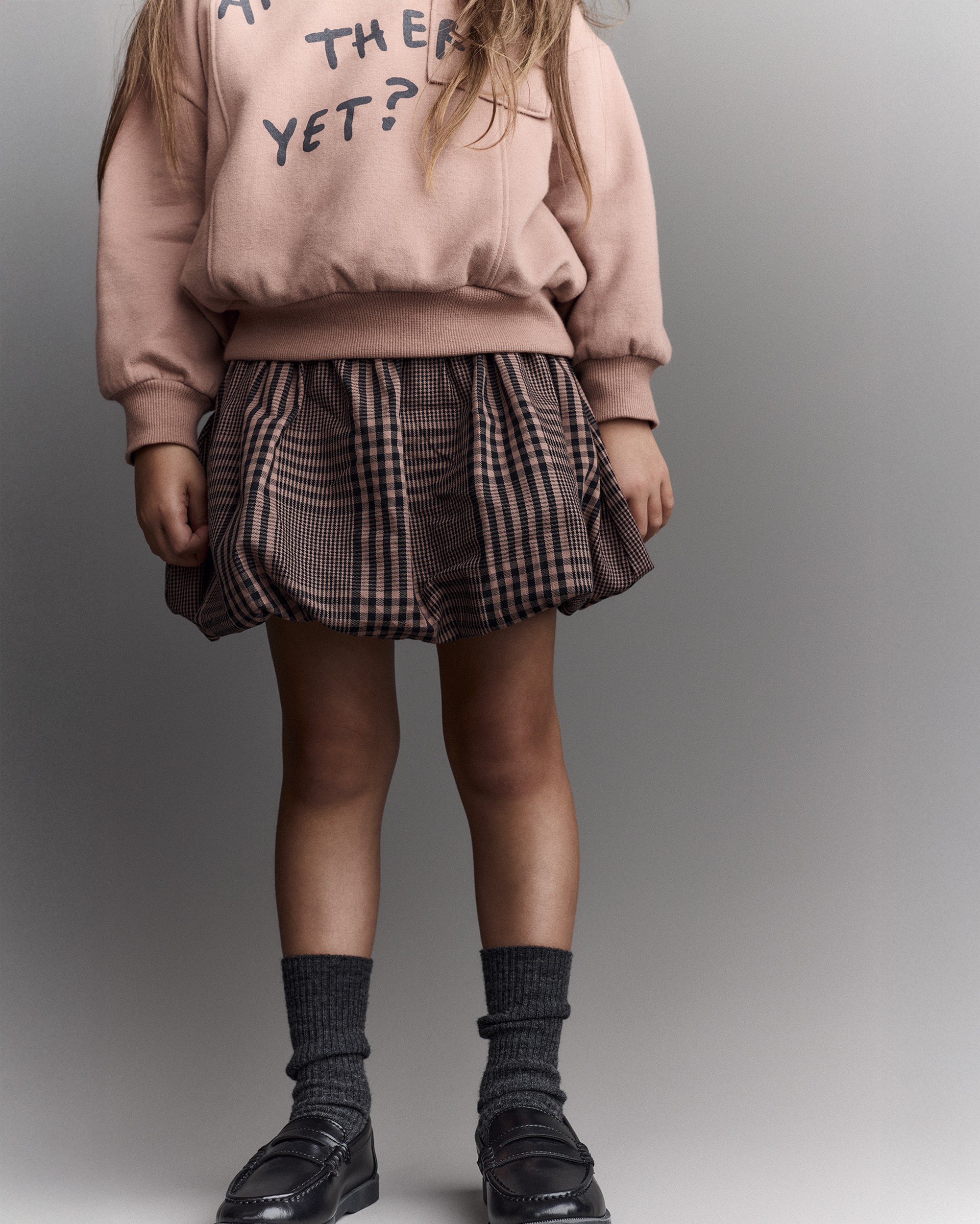 Toddler Neutral Are We There Yet' Pullover Sweatshirt - Mocha Brown