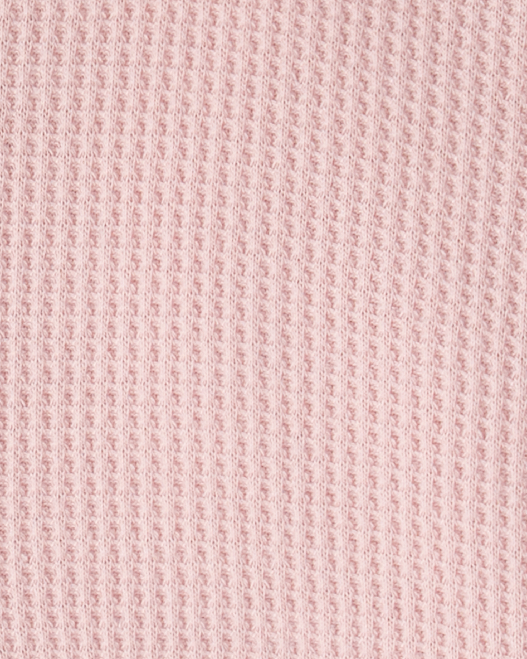 Toddler Girl Waffle Knit Hooded Jacket Made with Organic Cotton