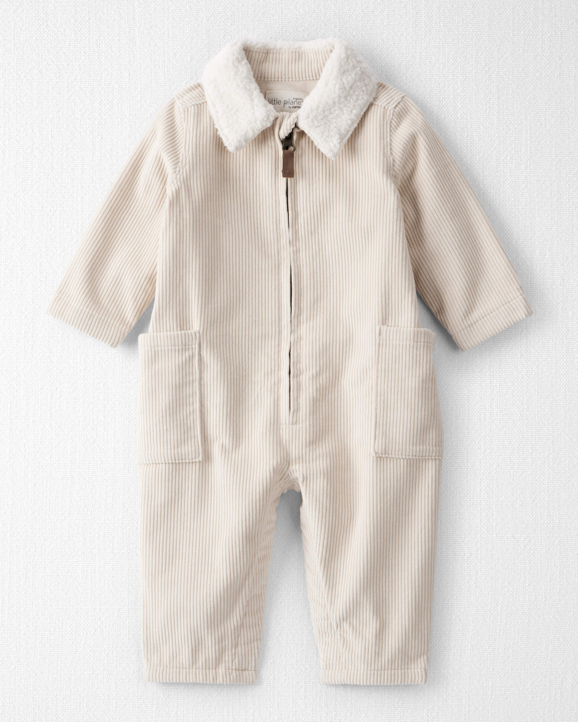 Baby Organic Cotton Corduroy Romper