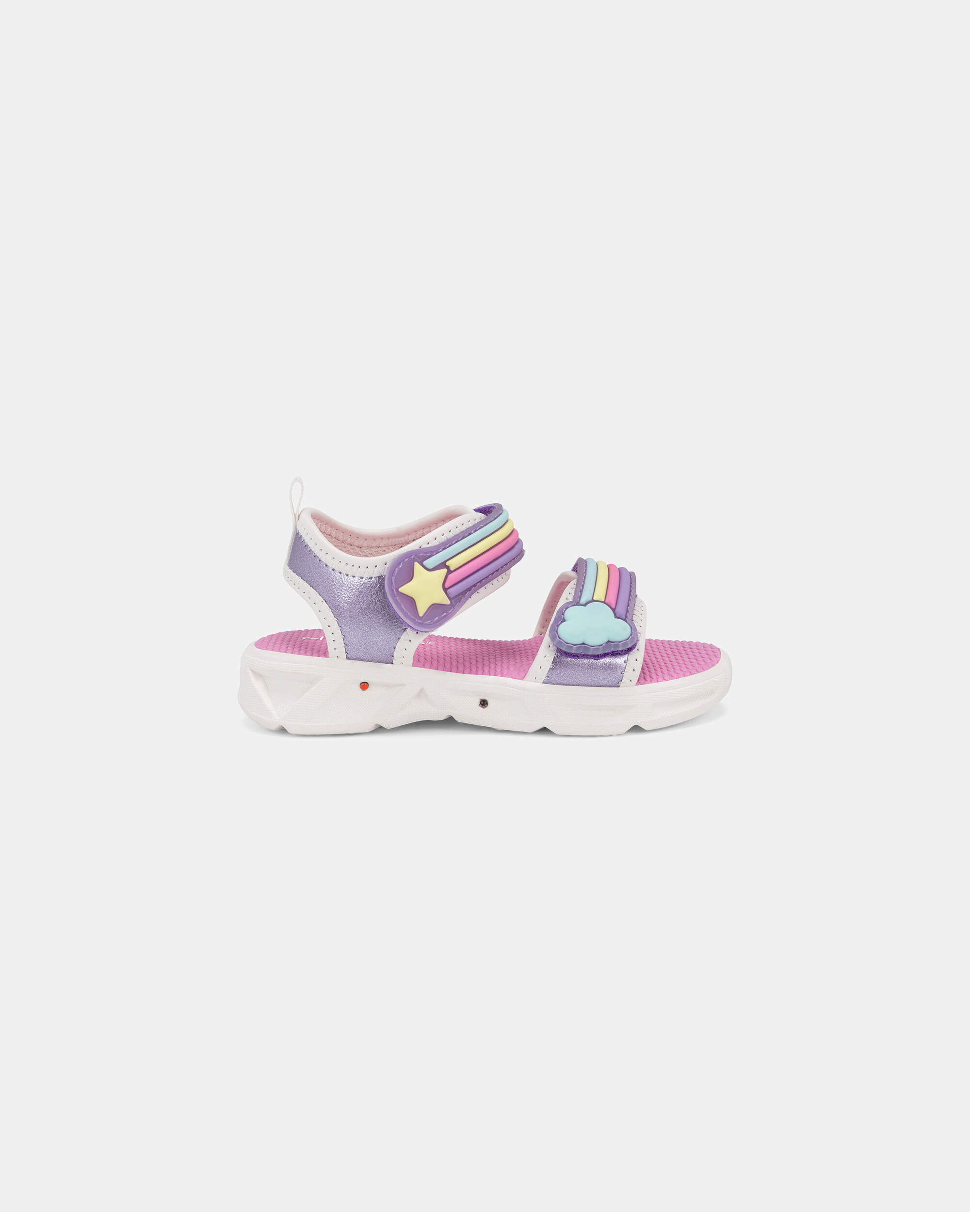 Toddler Girl Rainbow Light-Up Sandals