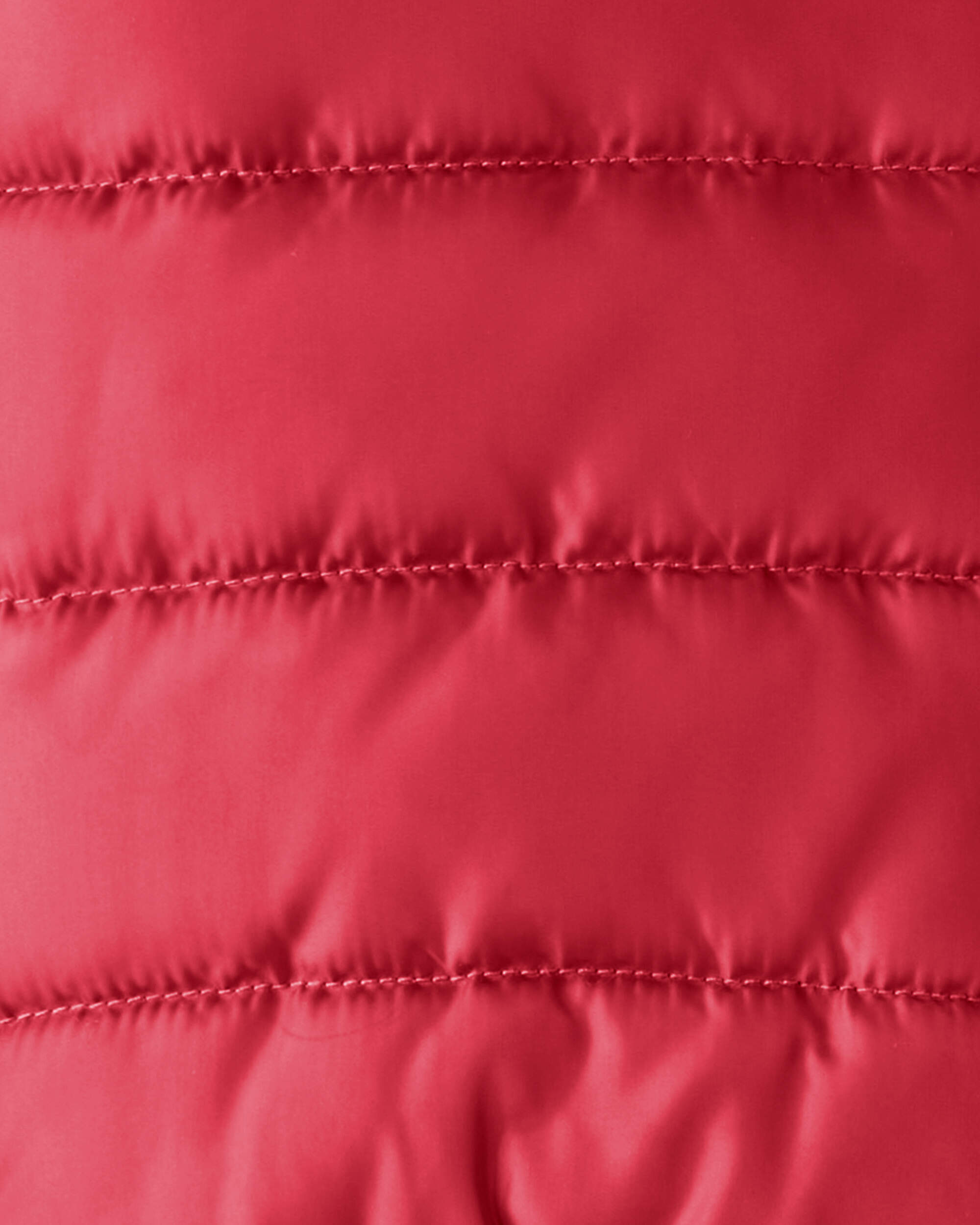 Baby Boy Midweight Packable Puffer - Red