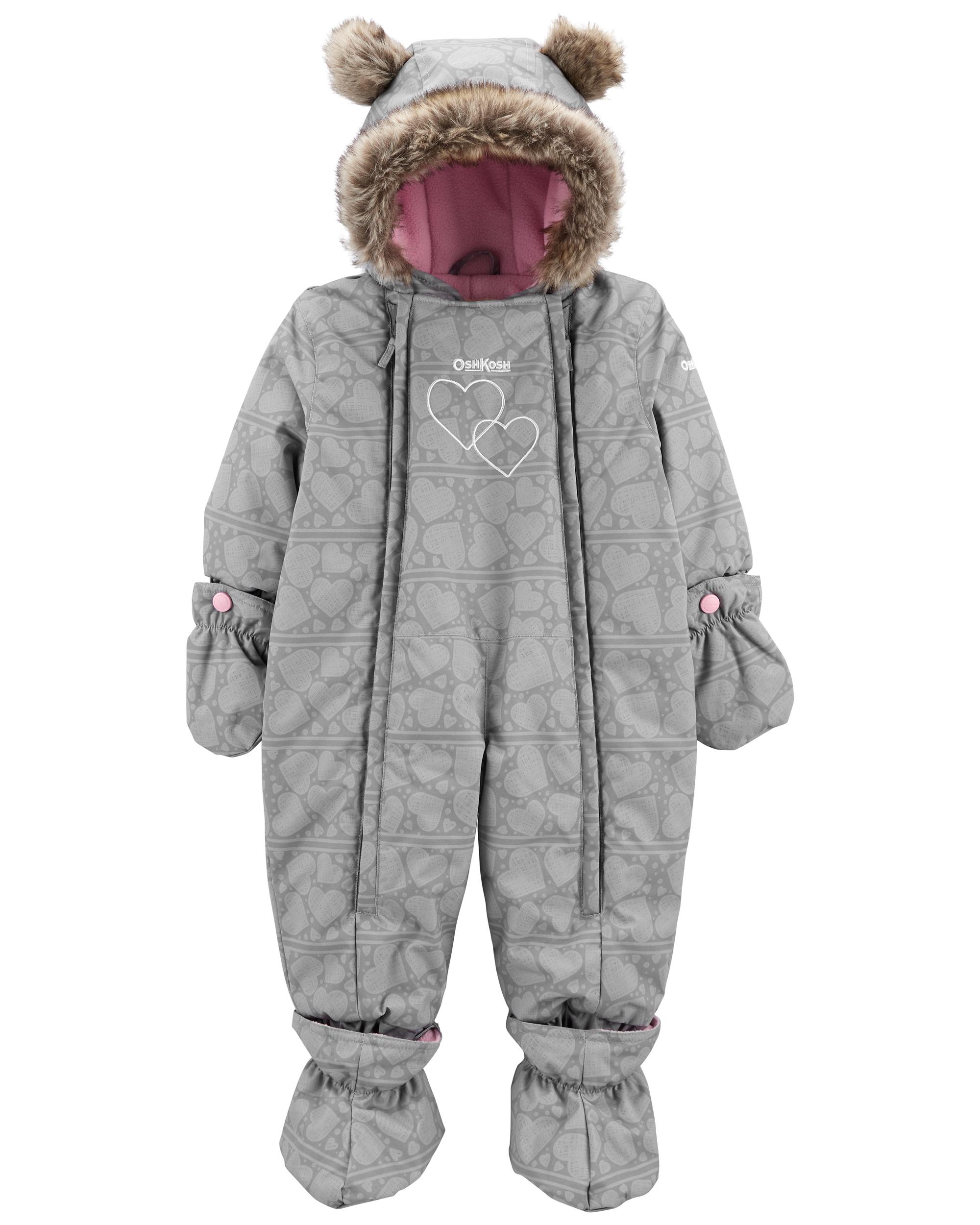 carters infant snowsuit