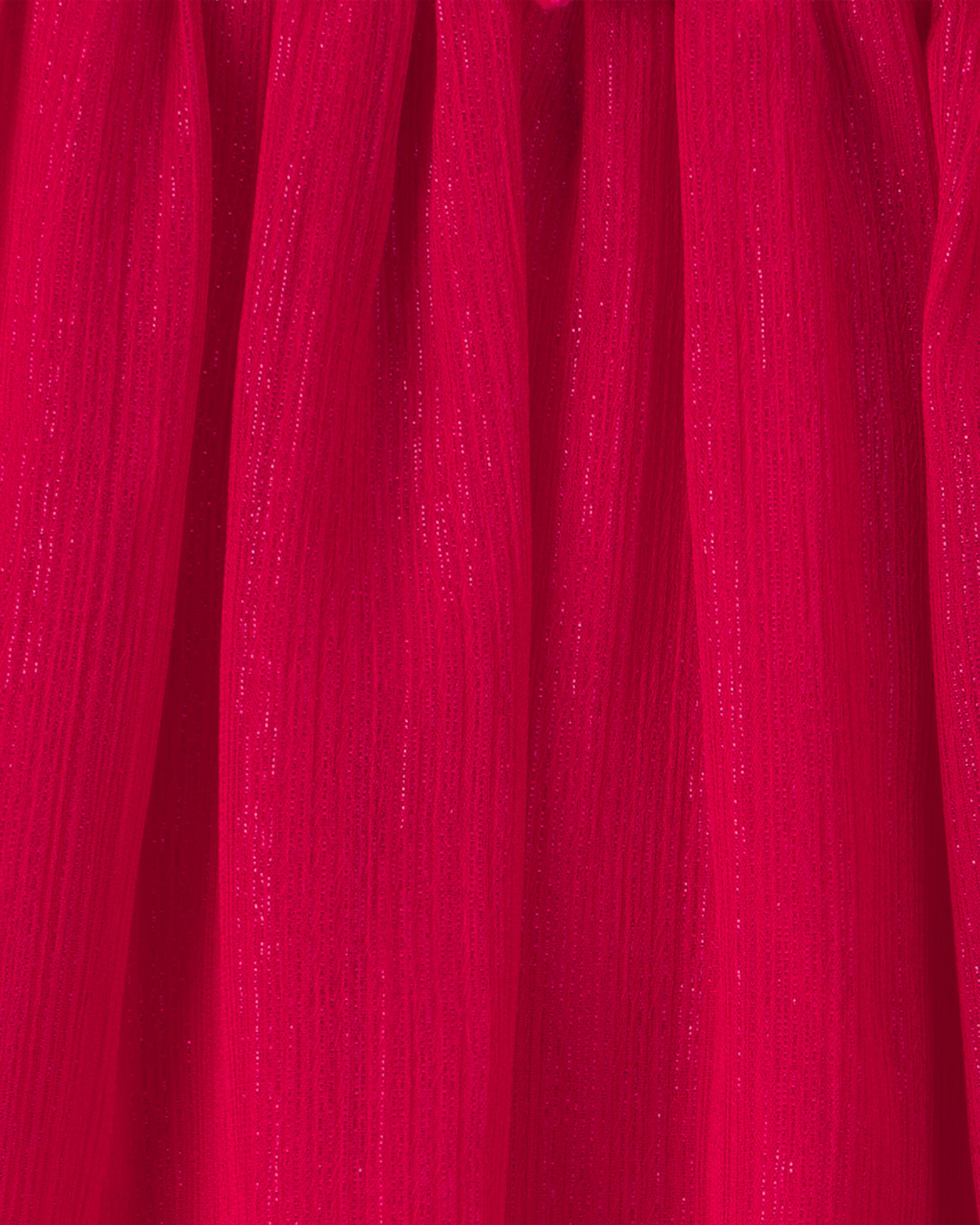 Toddler Girl Holiday Skort - Red