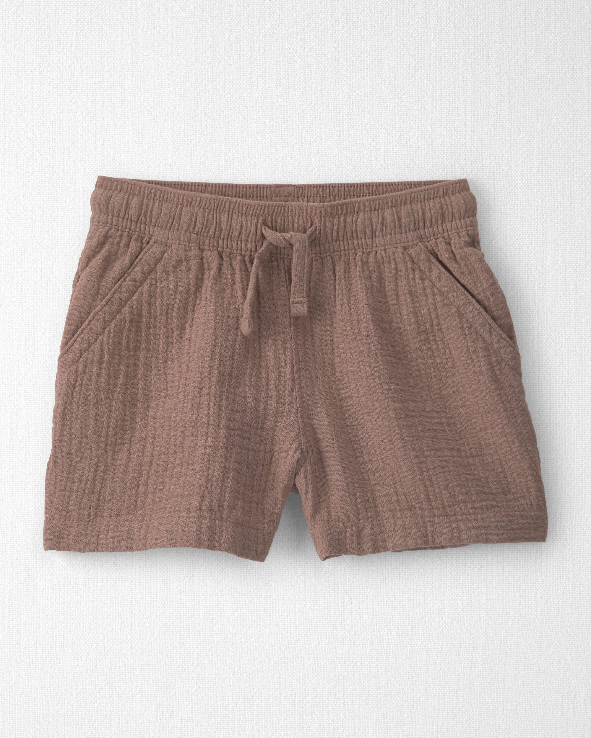 Toddler Boy 2-Piece Organic Cotton Gauze Top & Short Set