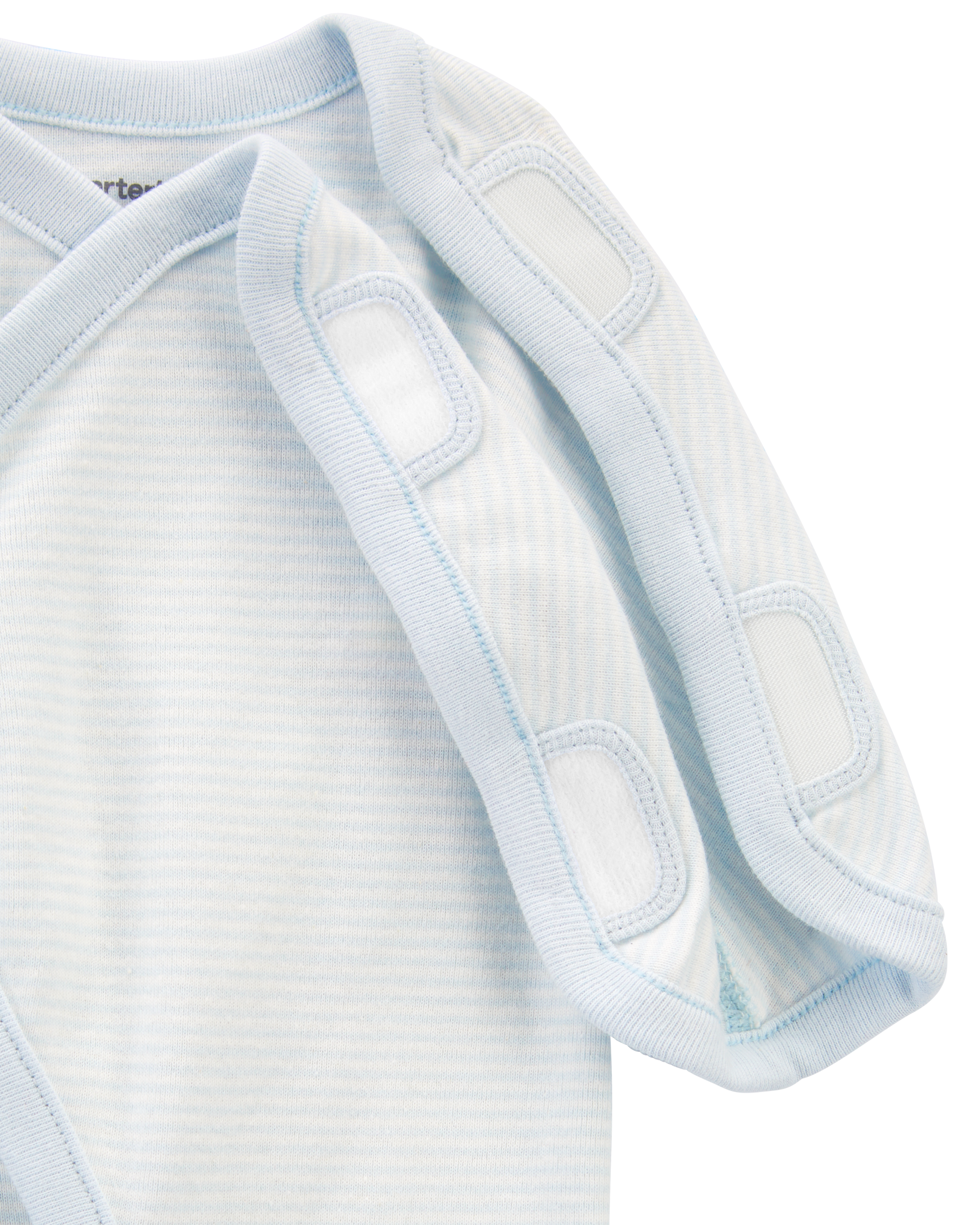 Baby Preemie Striped Cotton Sleeper