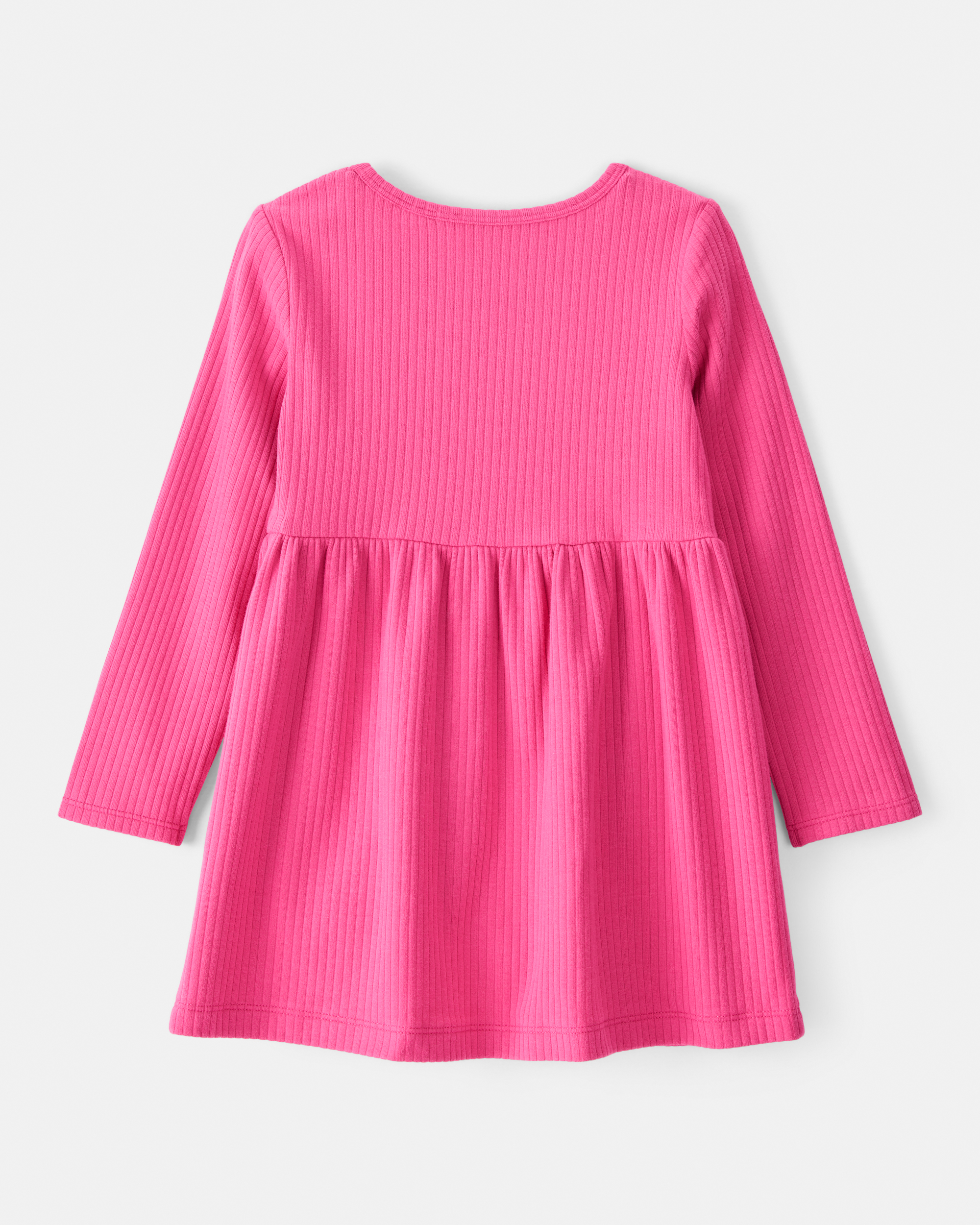 Toddler Girl Long-Sleeve Dress - Pink