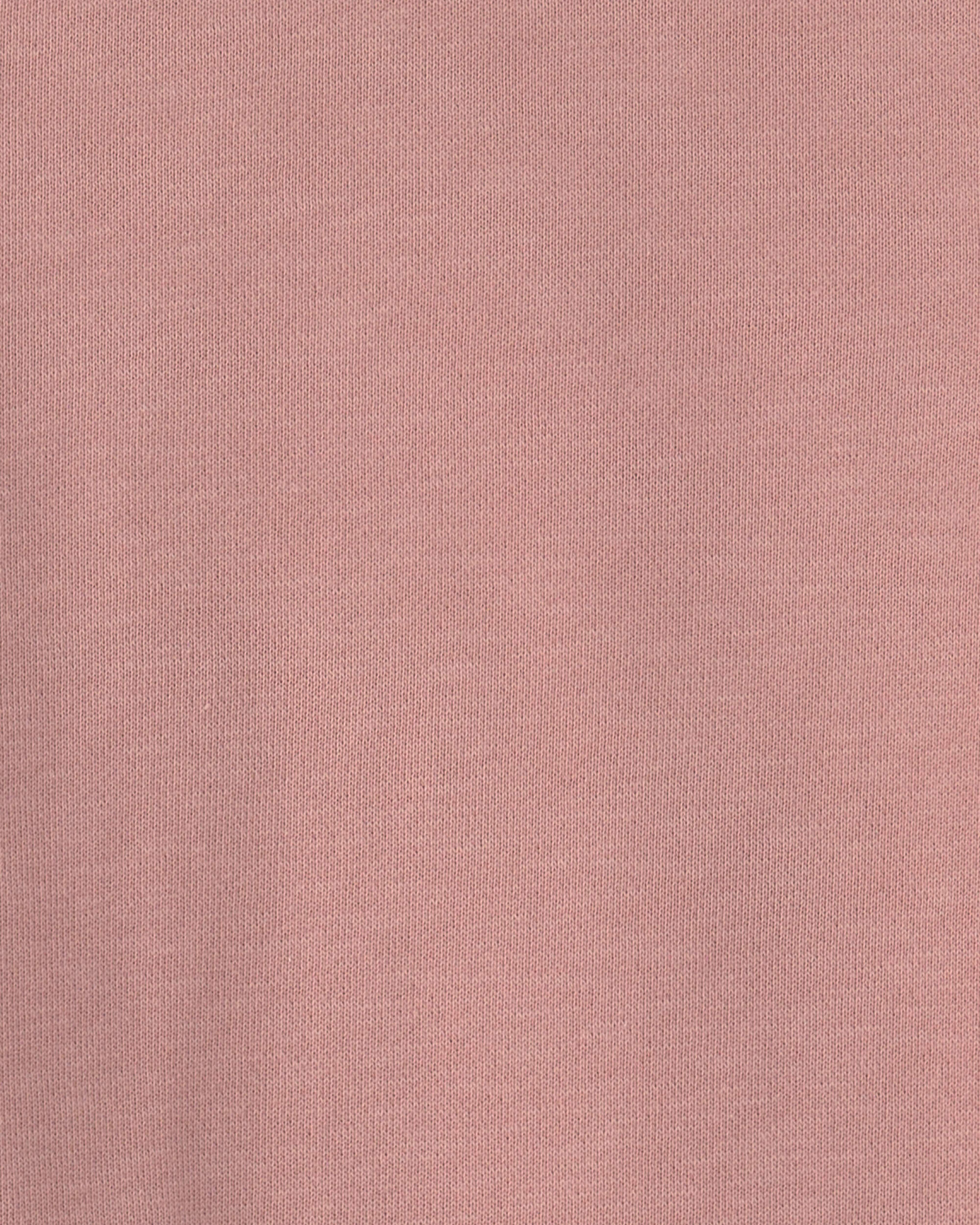 Girls 2-Piece Organic Cotton Pullover & Short Set Pink