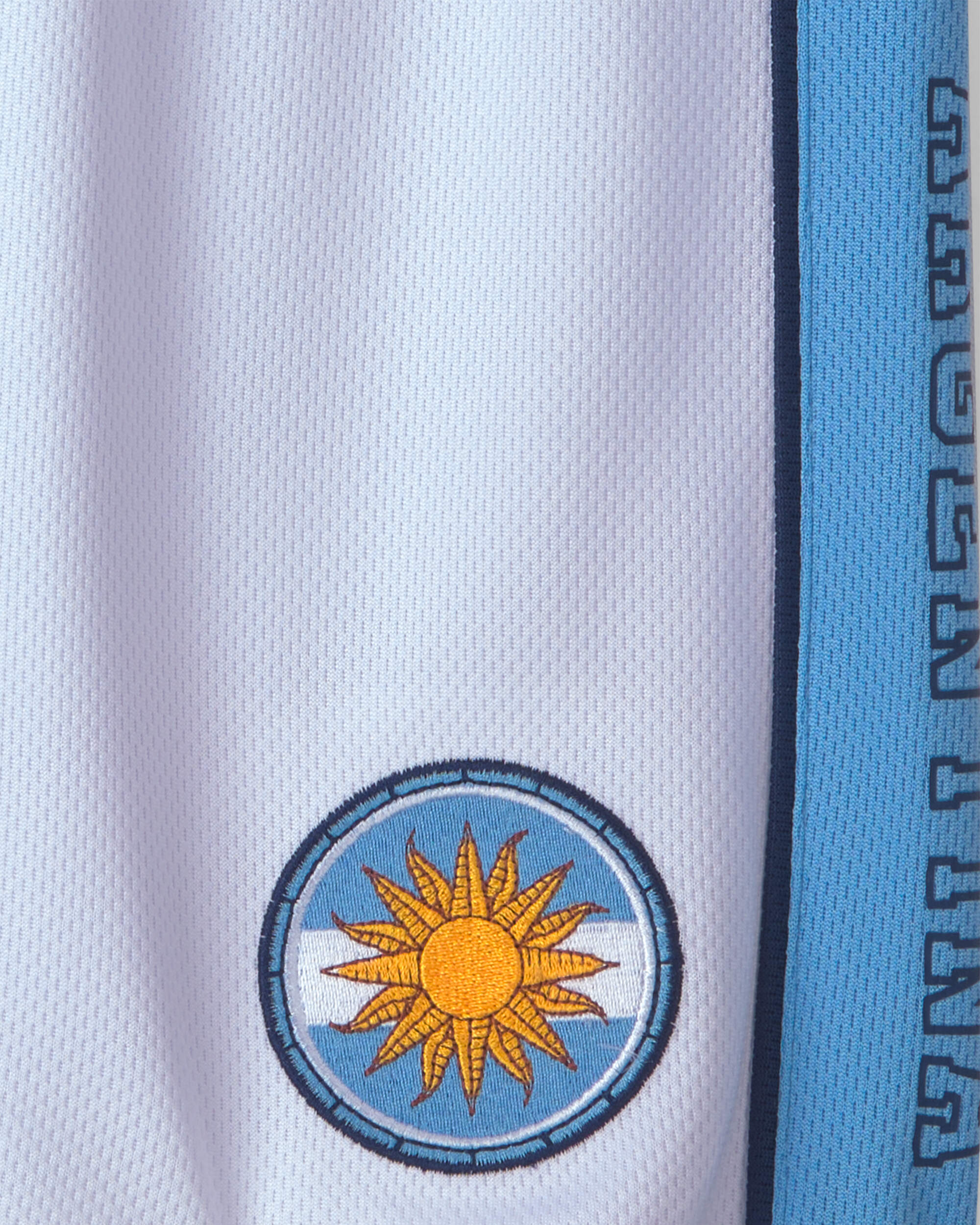 Kids 2-Piece Umbro Argentina Soccer Jersey & Short Set - Light Blue/White