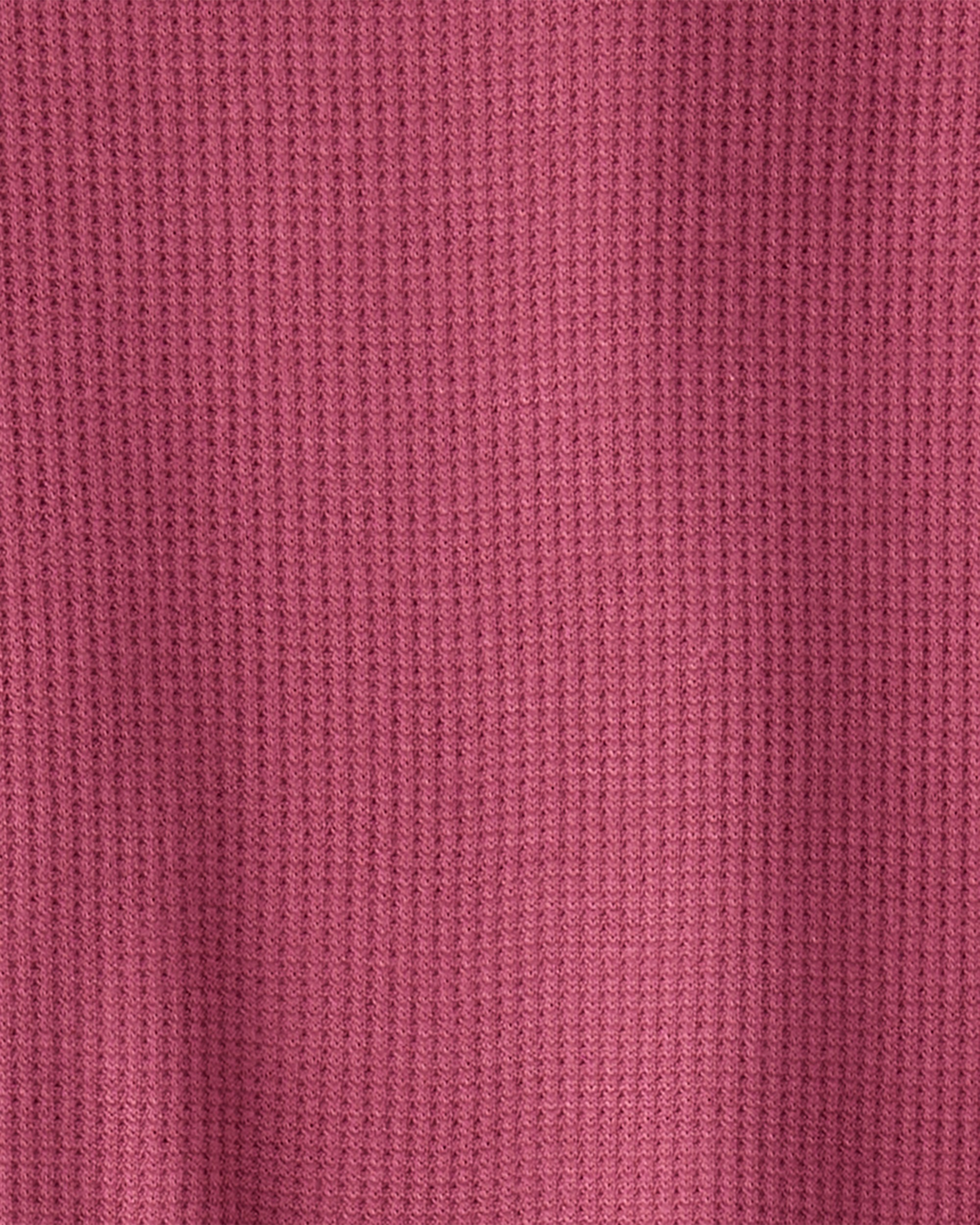 Girls PurelySoft Long-Sleeve 2-Piece pyjamas - Burgundy