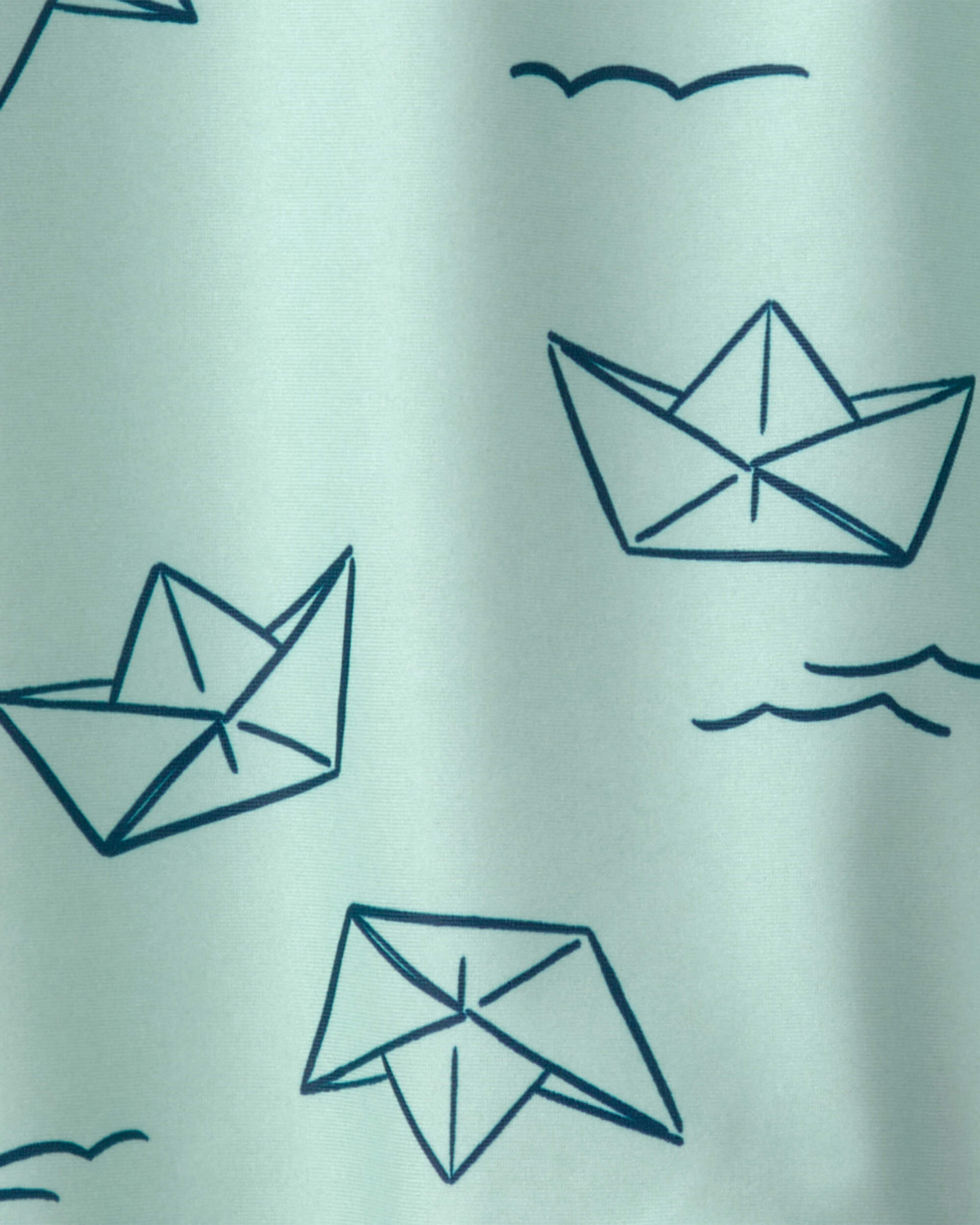 Baby Boy Fish Long-Sleeve Rashguard - Blue