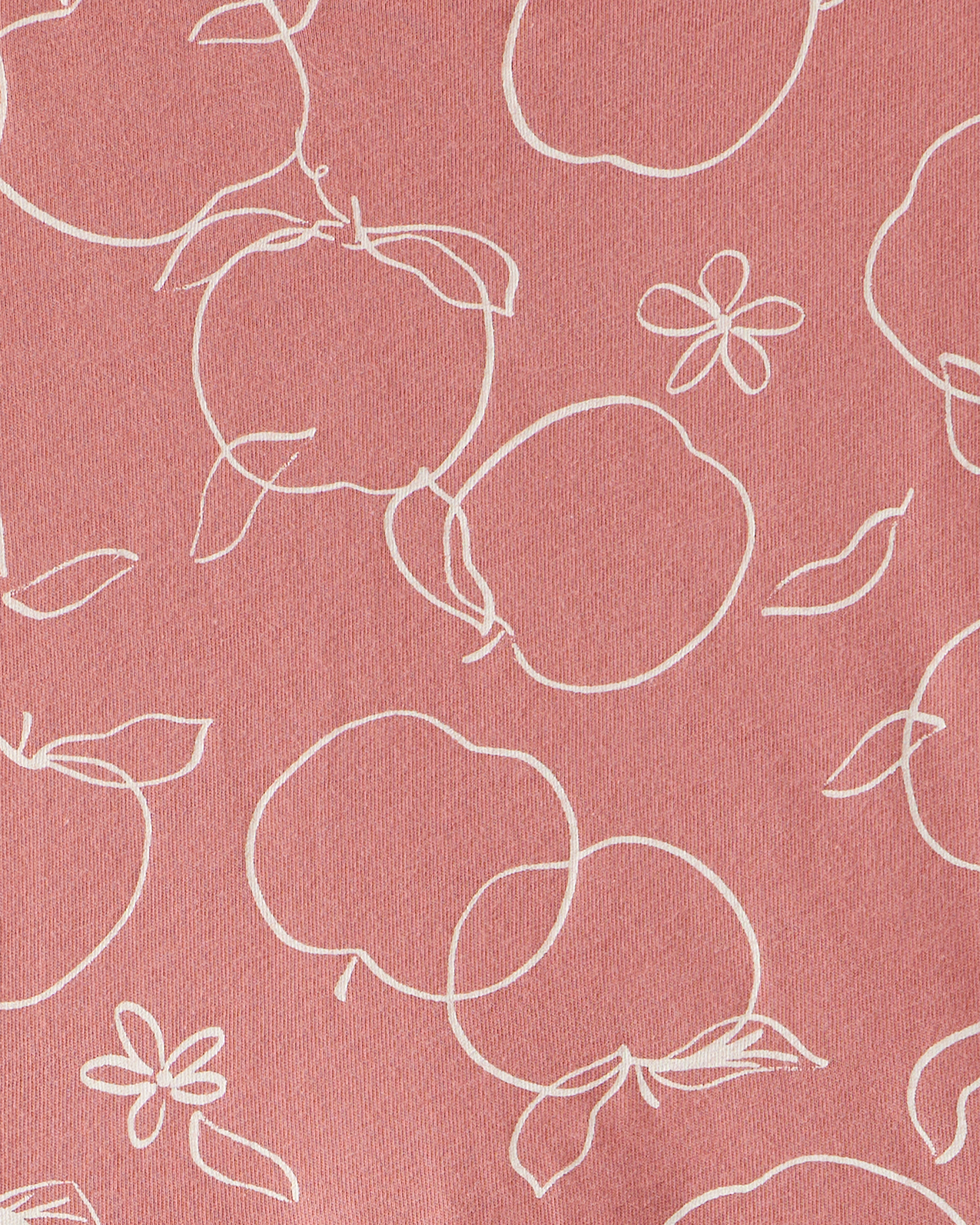 Girls Apple Print Dress