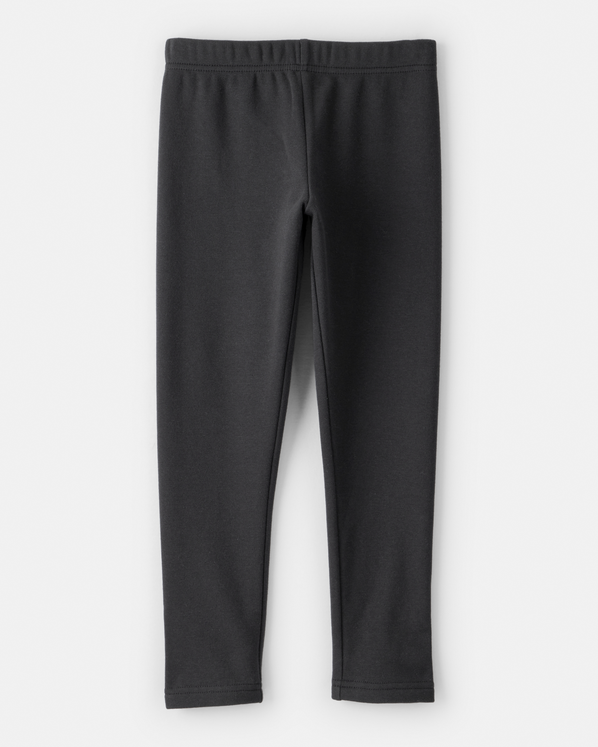 Kid Pull-On Stretch Leggings - Black