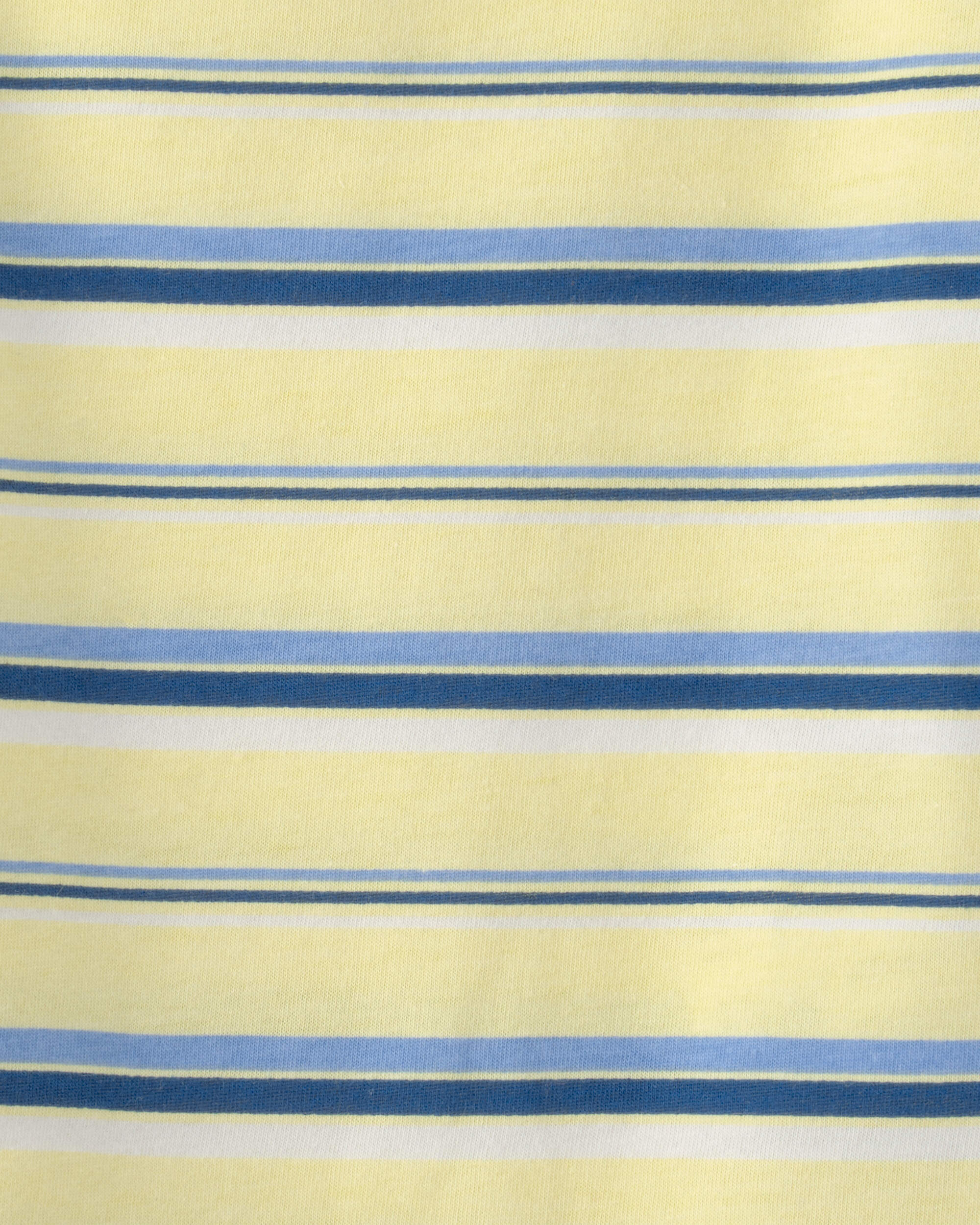 Baby Striped T-Shirt - Yellow/Blue