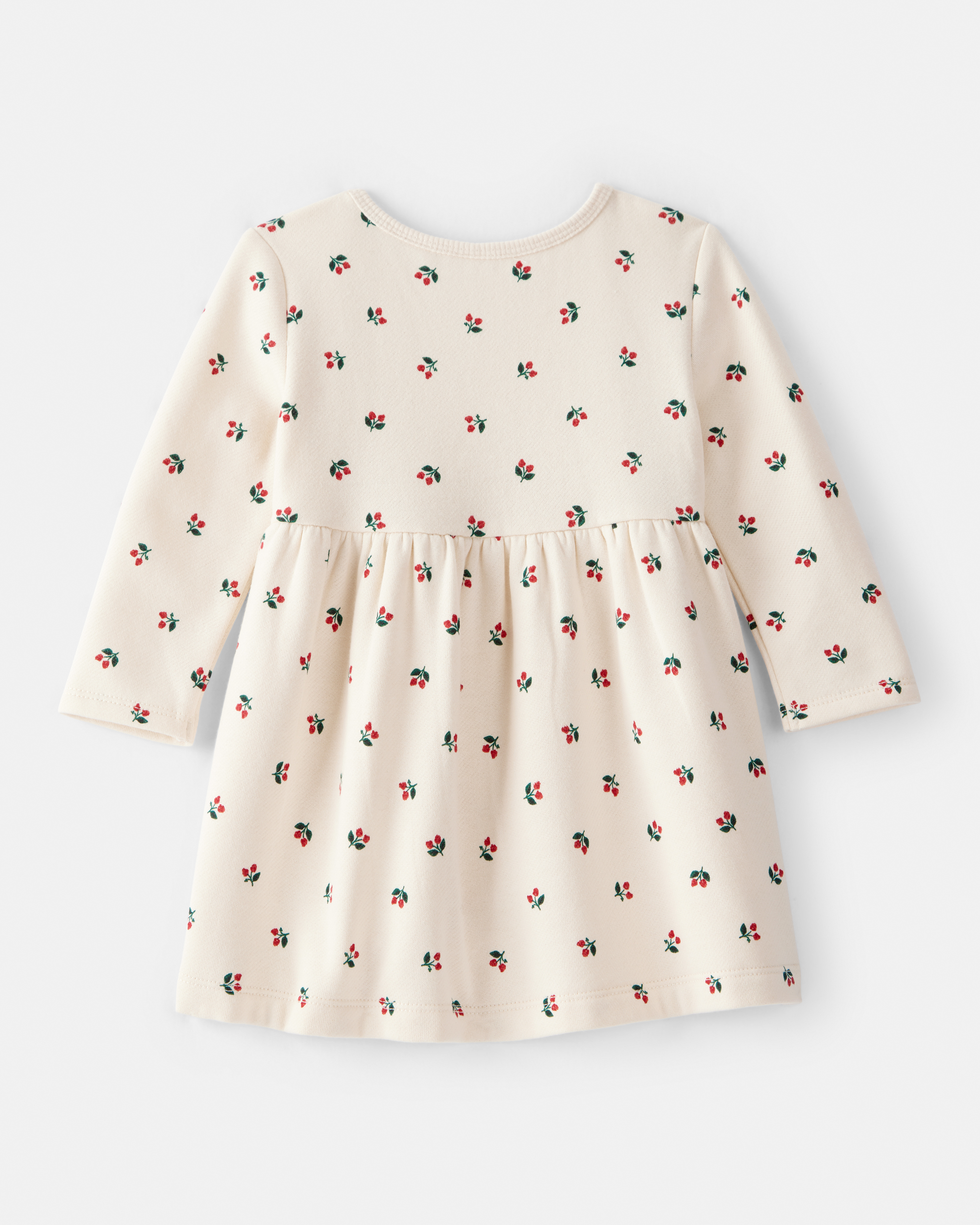 Baby Girl Holly Knit Dress - Ivory