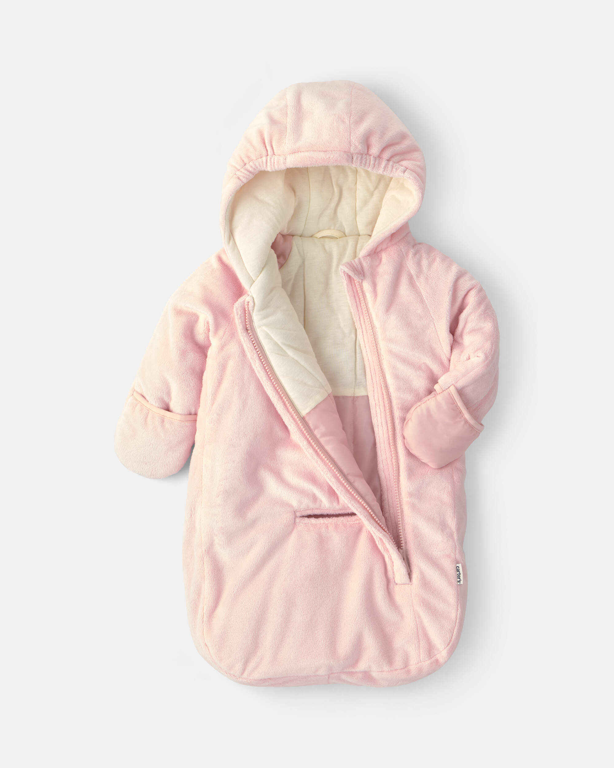 Baby Girl Velboa Prambag- Pink
