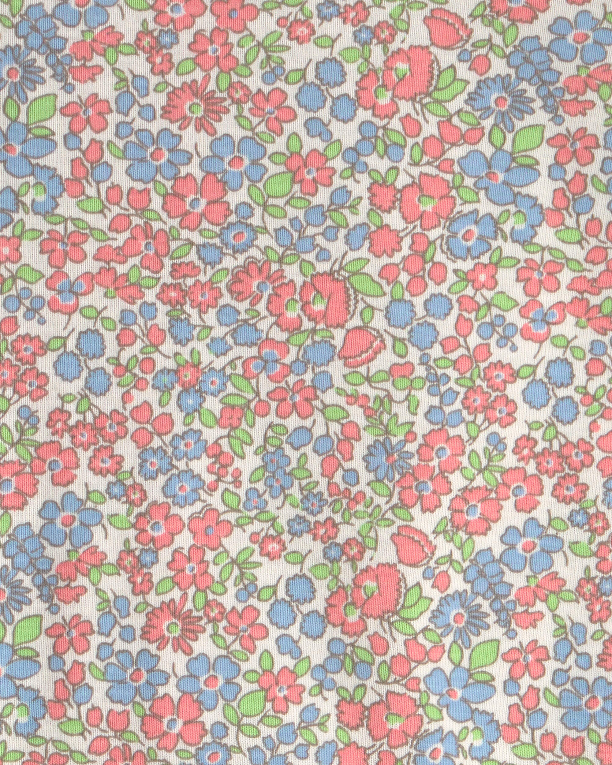 Toddler Girl 2-Piece Organic Cotton Pyjama Floral