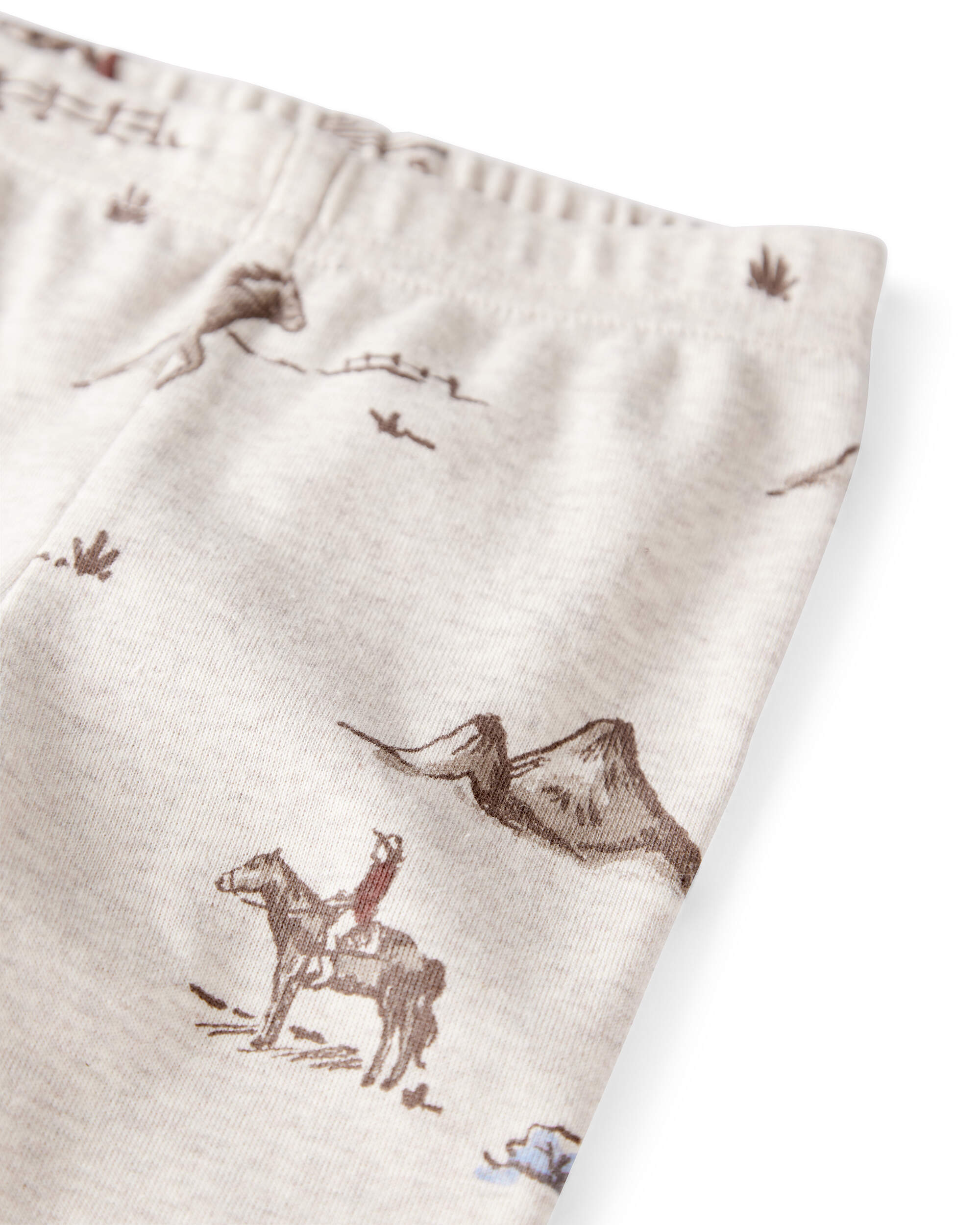 Baby Organic Cotton Pyjamas Western Rodeo Print