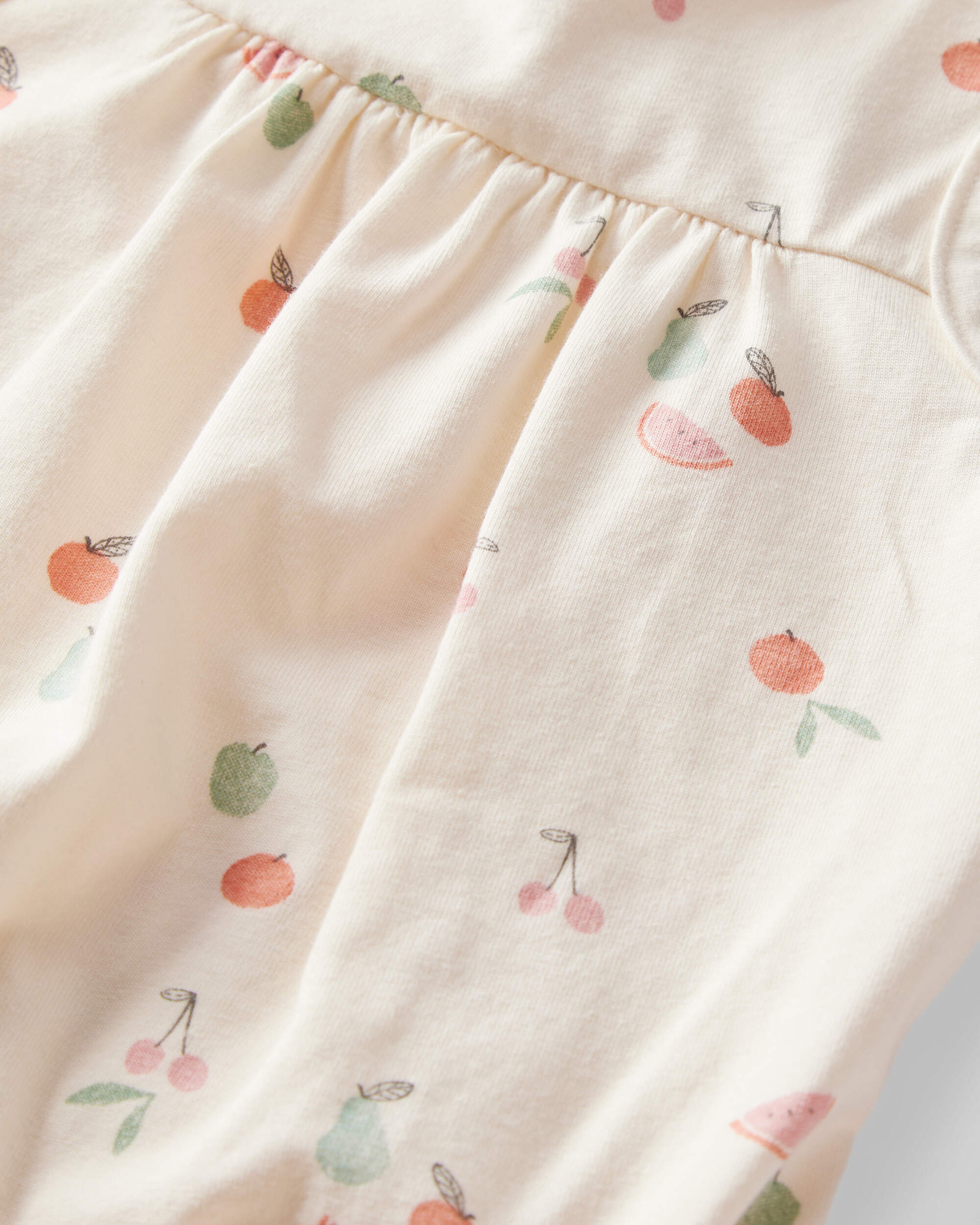 Baby Girl 2-Pack Organic Cotton Bubble Rompers