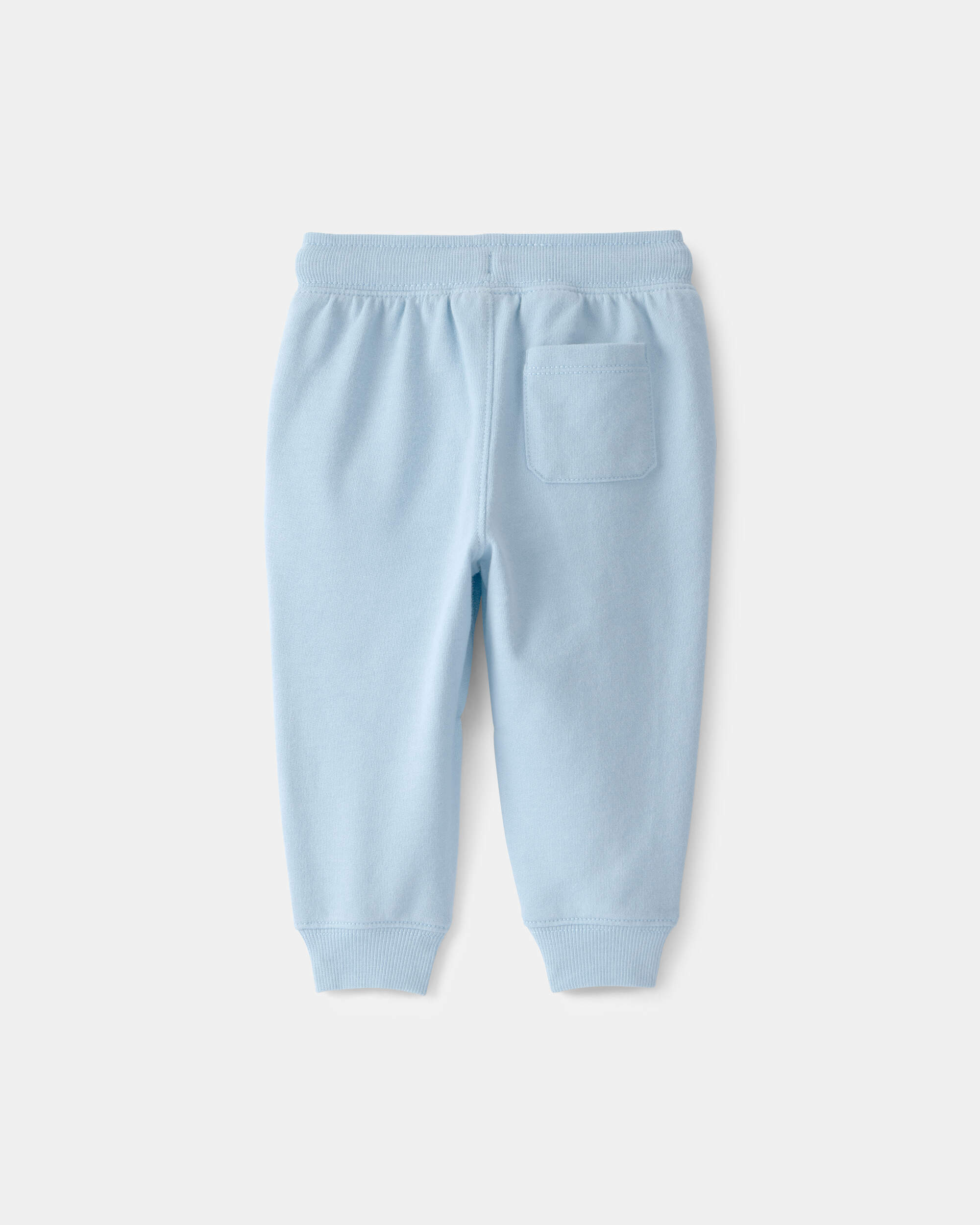 Baby Boy French Terry Joggers - Blue
