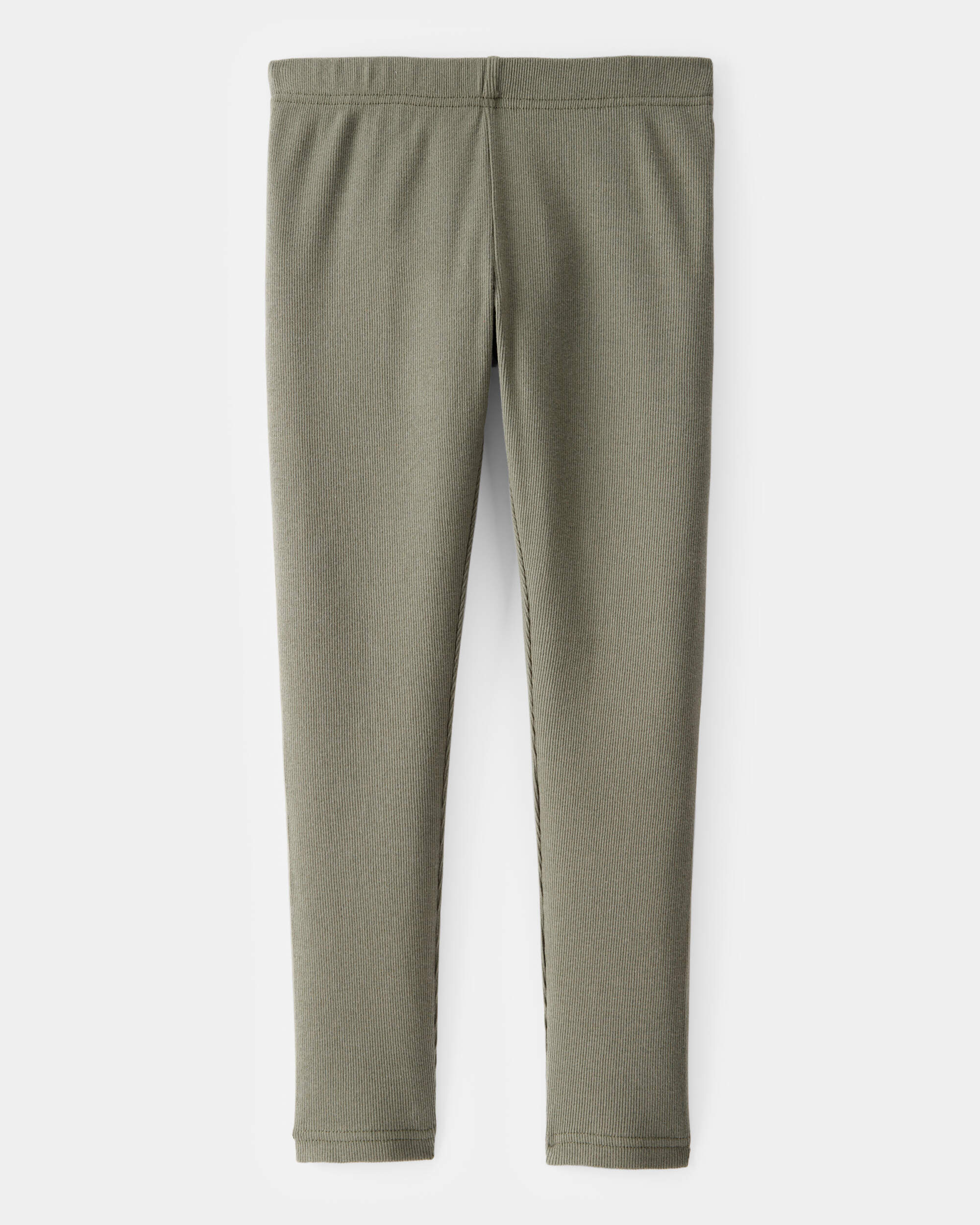 Girls Ribbed Leggings