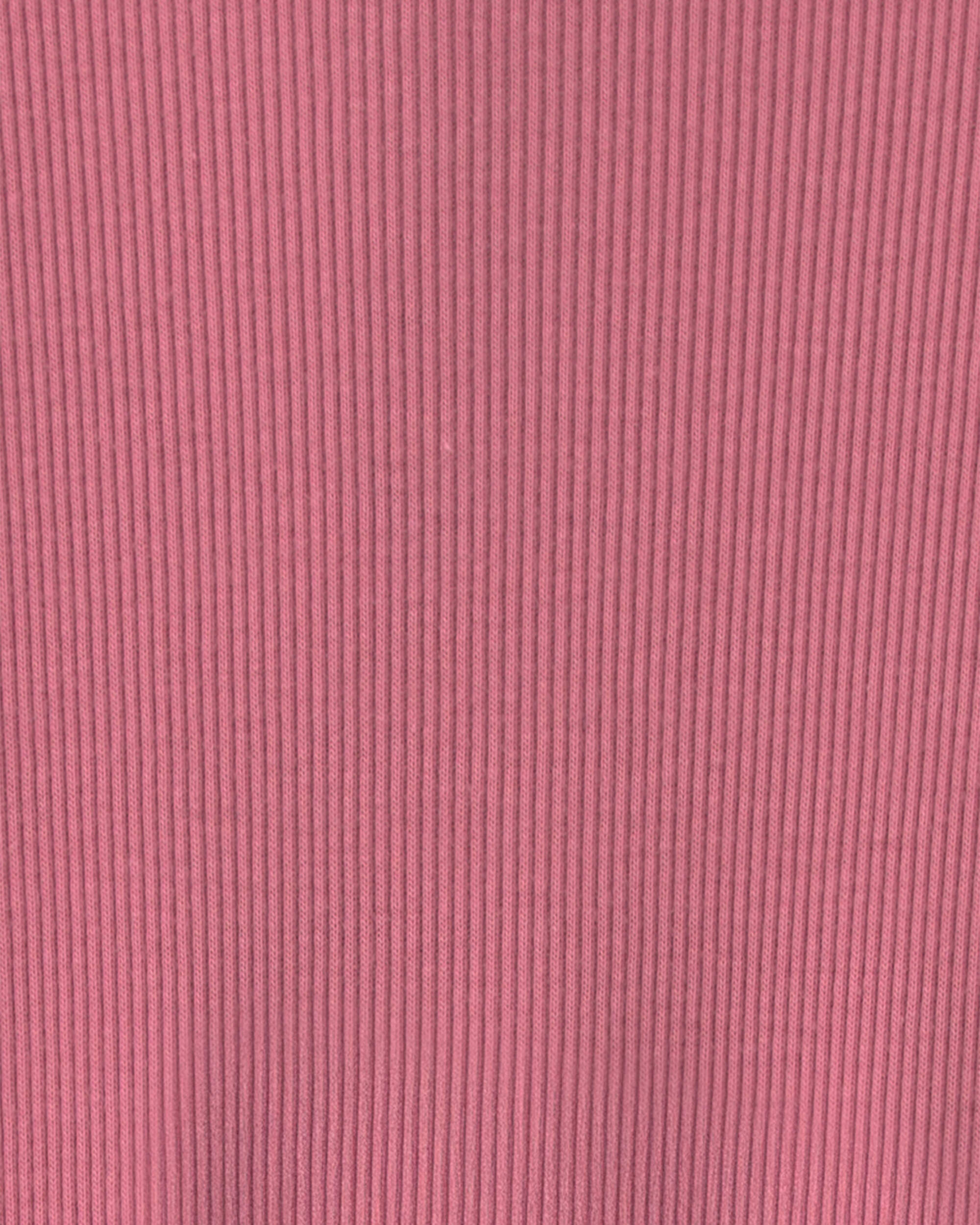 Baby Girl Floral Cotton 2-Way Zip Sleeper - Pink