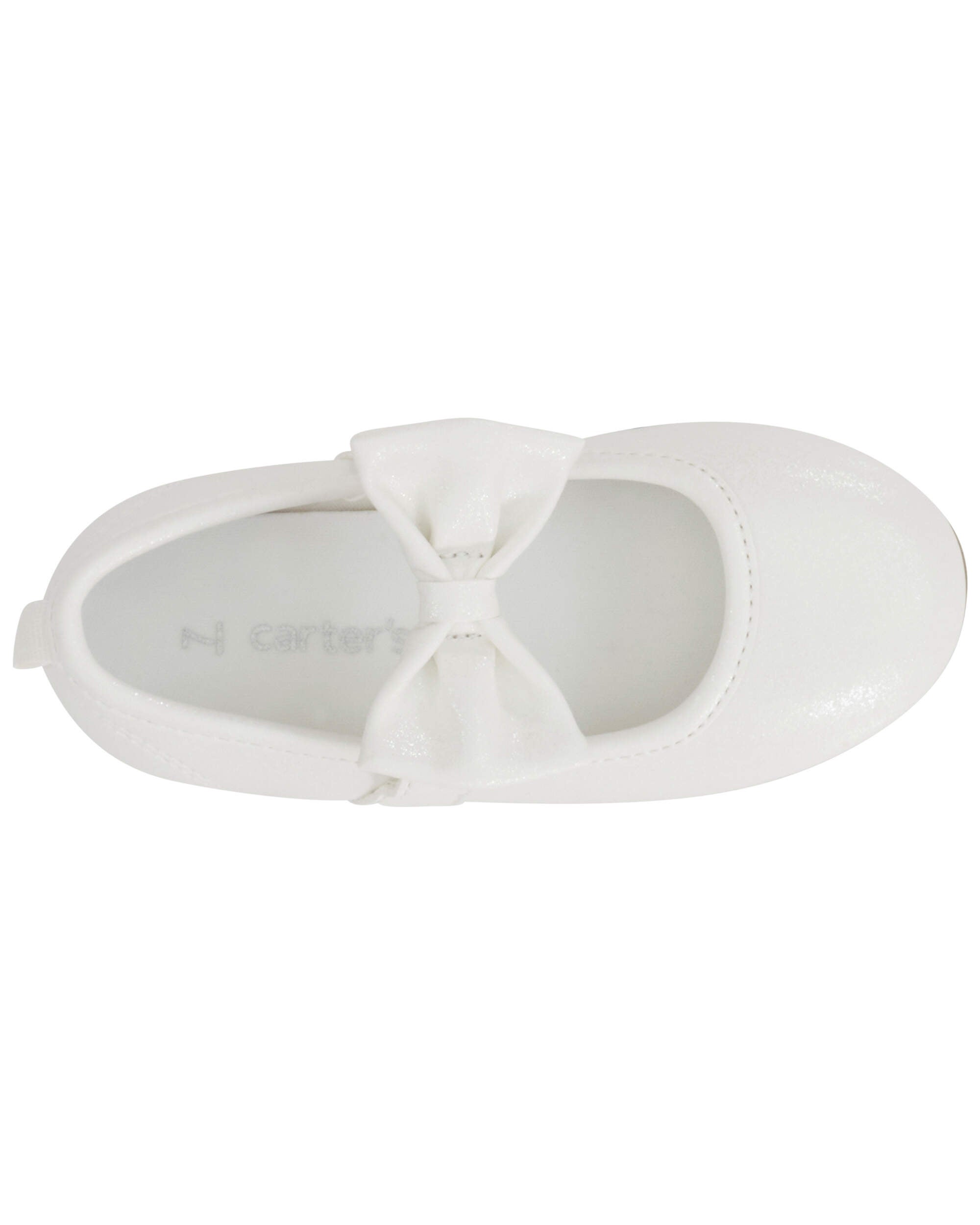 Girls white dress flats sale