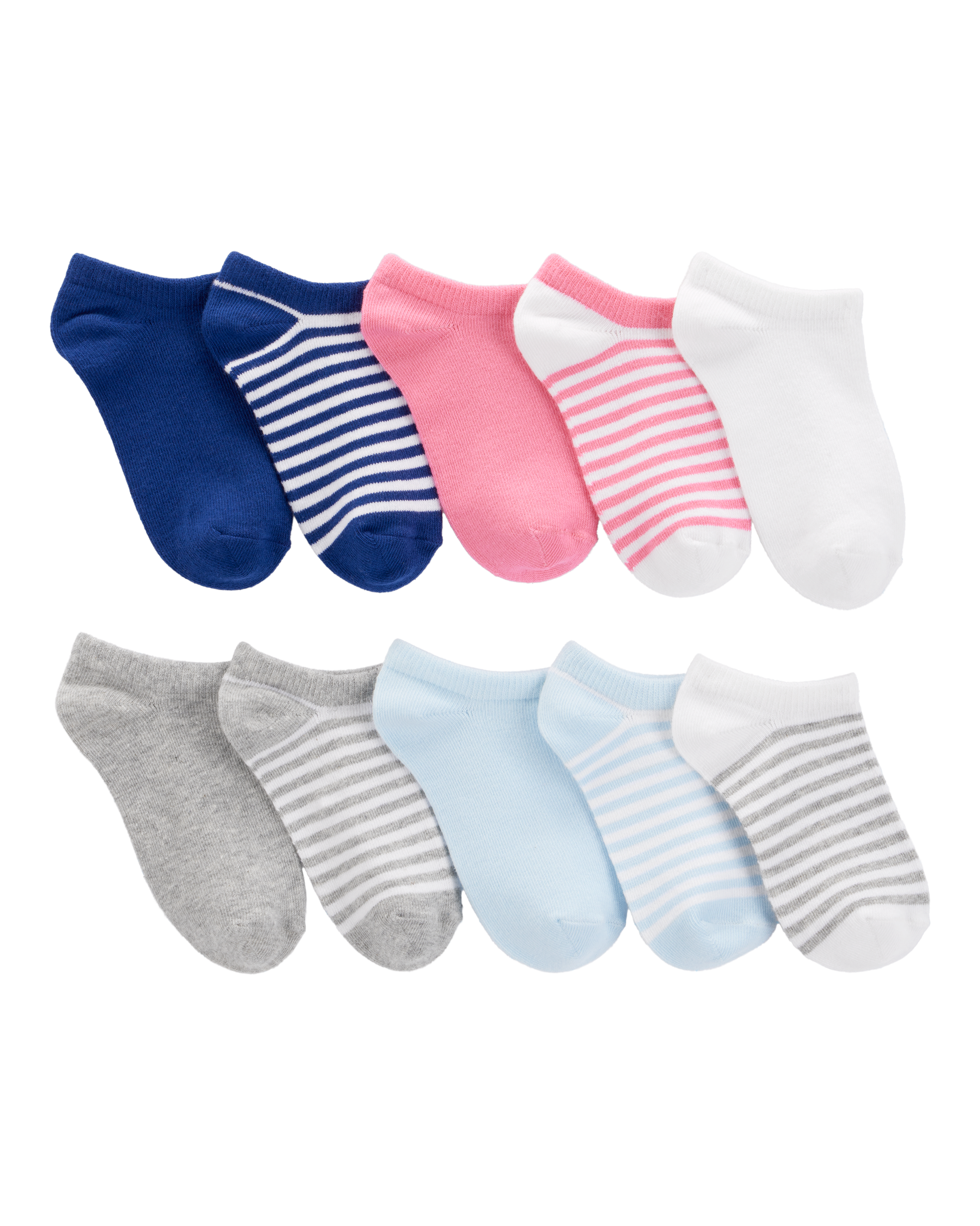 Kid 10-Pack No-Show Socks