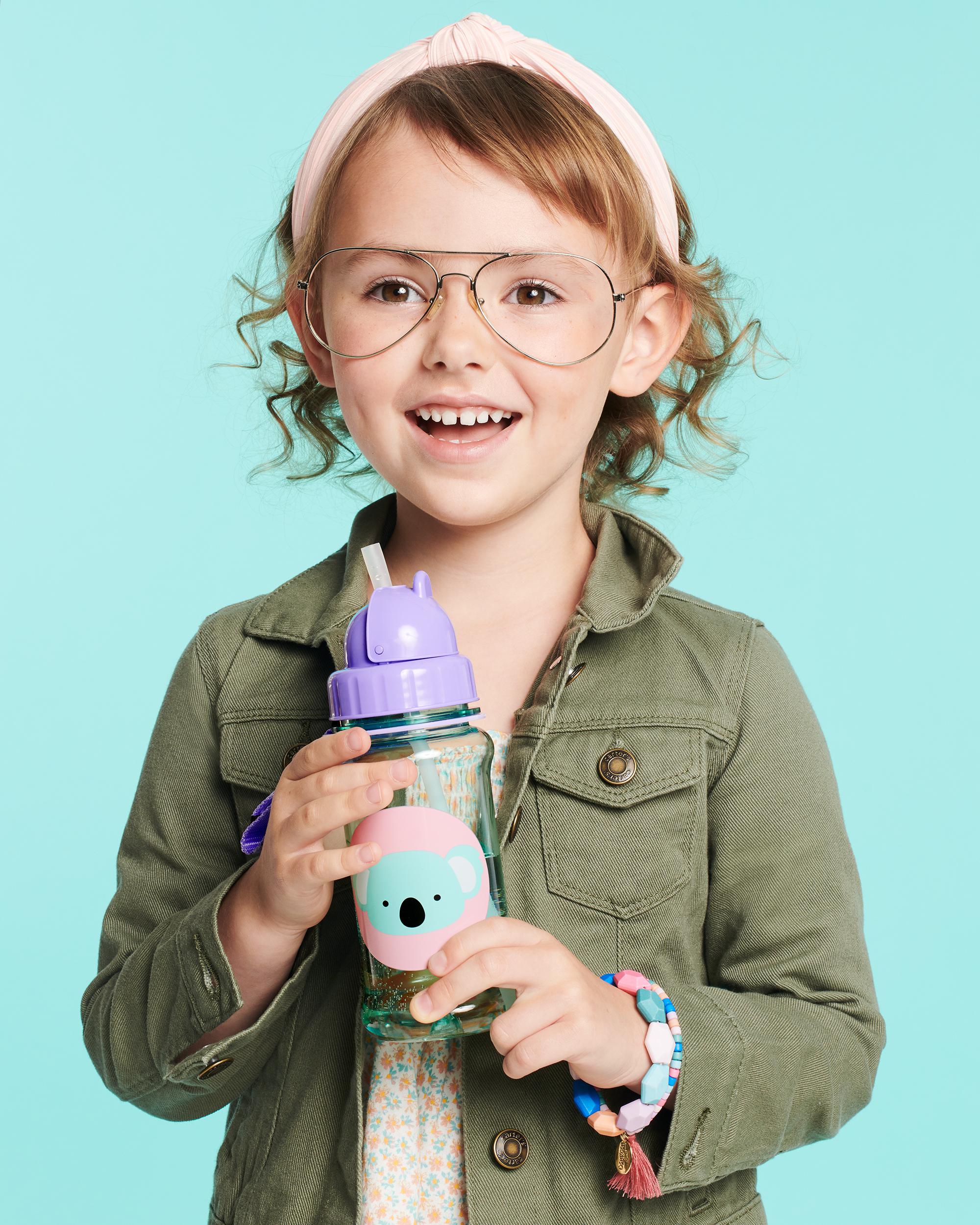 ZOO Straw Bottle - 13 oz - Koala