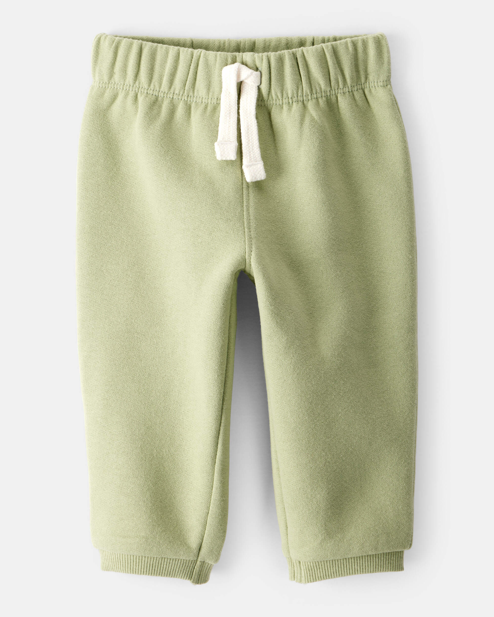 Baby Boy Cotton Pull-On Pants - Green