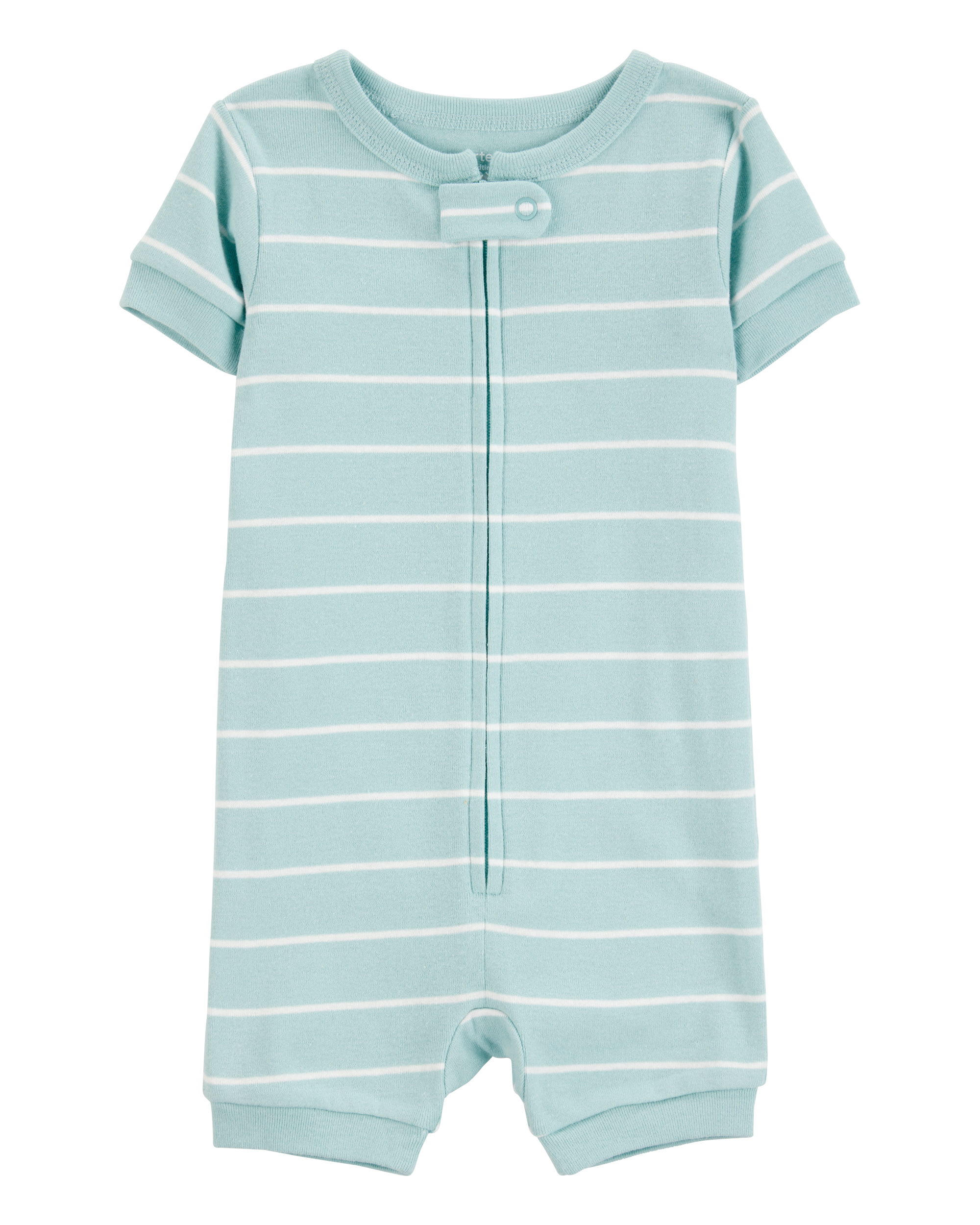 Baby 1-Piece Striped 100% Snug Fit Cotton Romper Pyjamas