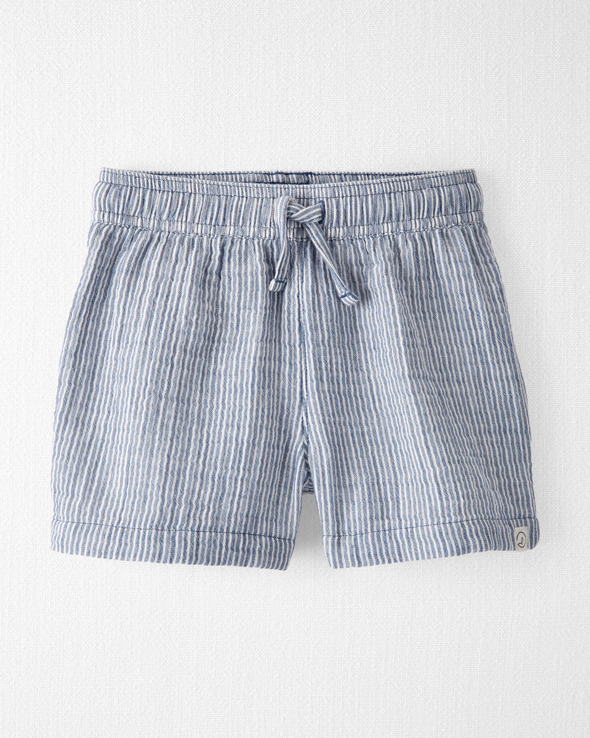 Toddler Boy 2-Piece Organic Cotton Striped Set