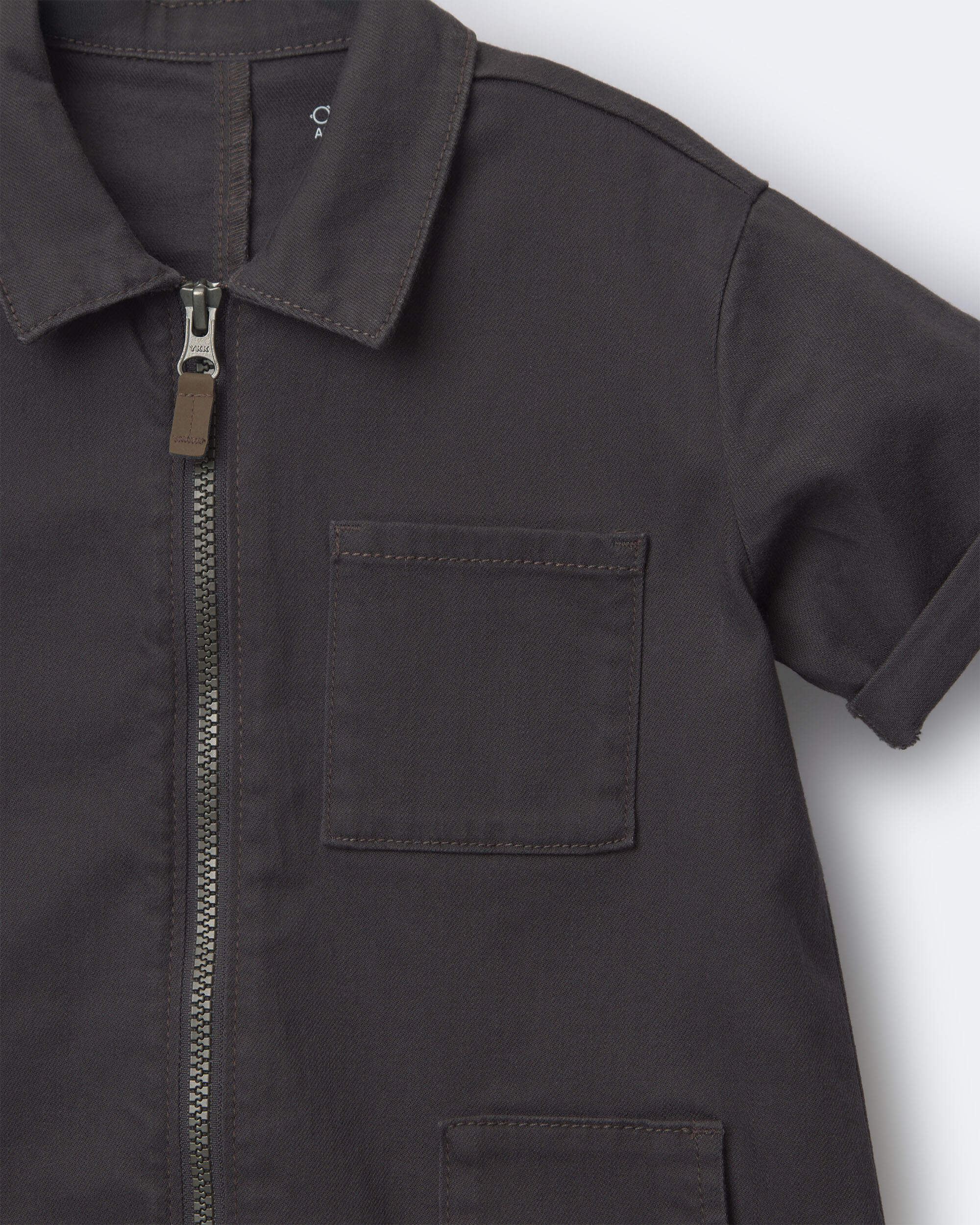 Toddler Day Out™ Jumpsuit - Dark Grey
