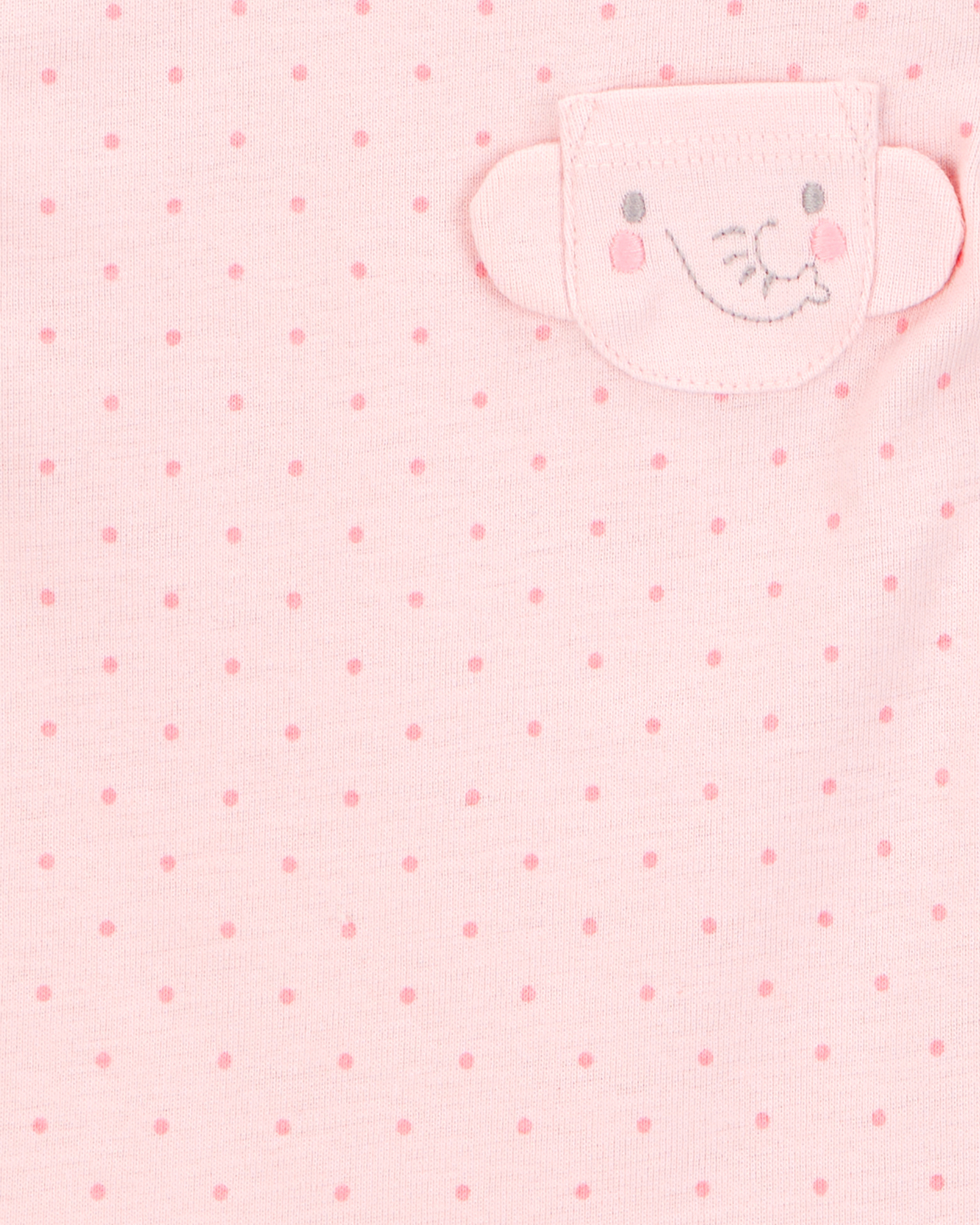 Baby Girl 5-Pack Animal Short-Sleeve Cotton Bodysuits