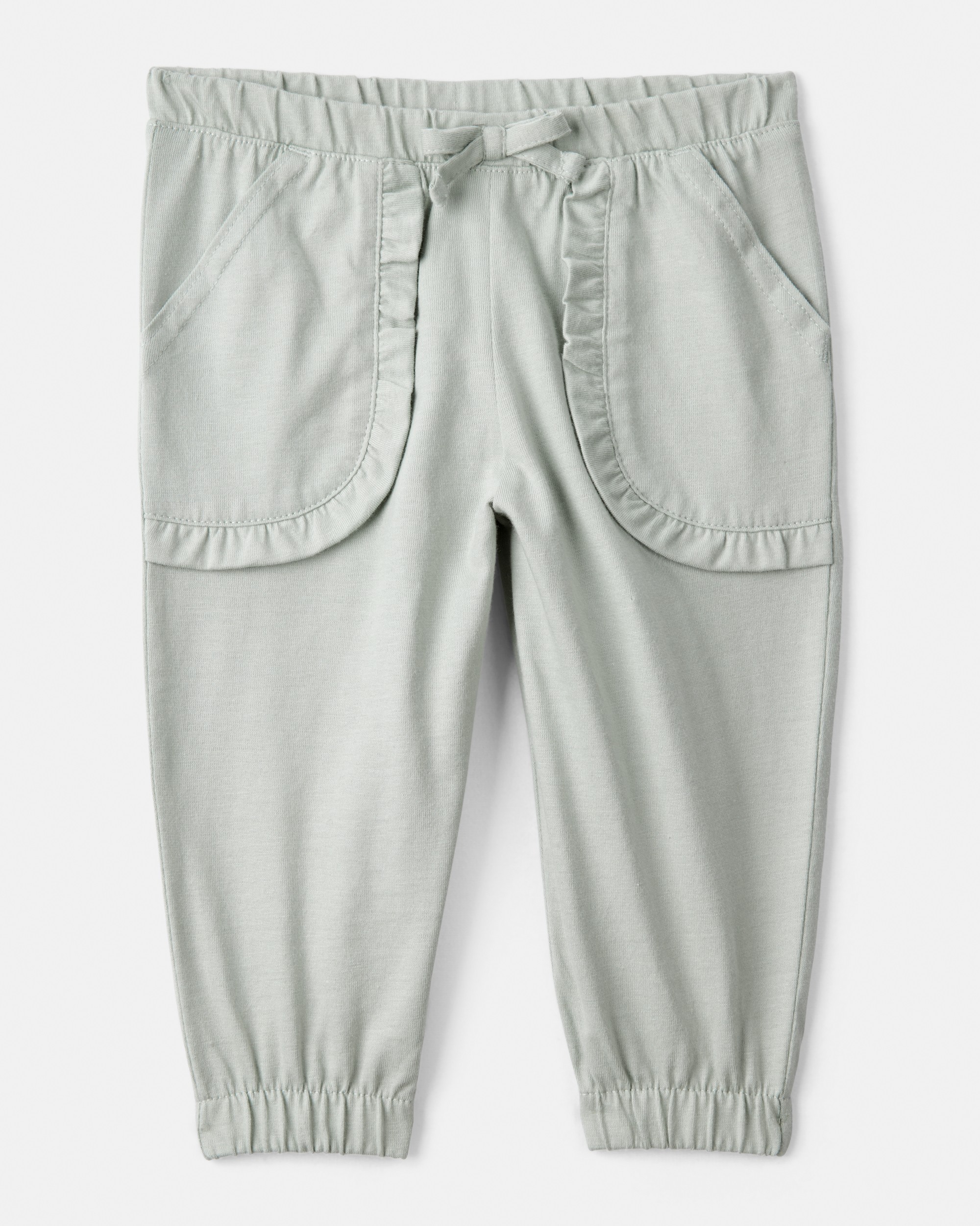 Baby Girl 2-Piece Butterfly Bodysuit & Pant Set - Green/White