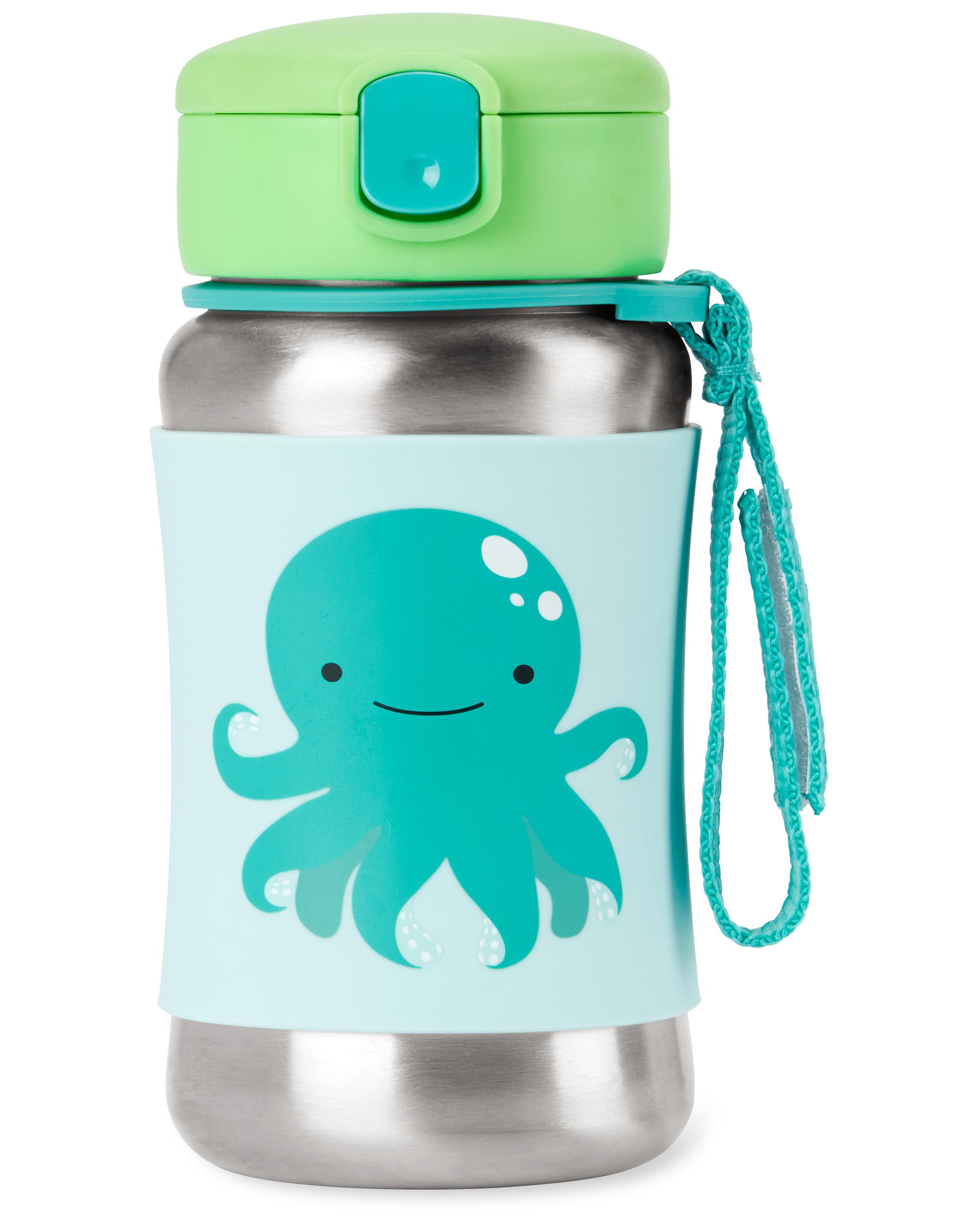 ZOO SS Straw Bottle Octopus