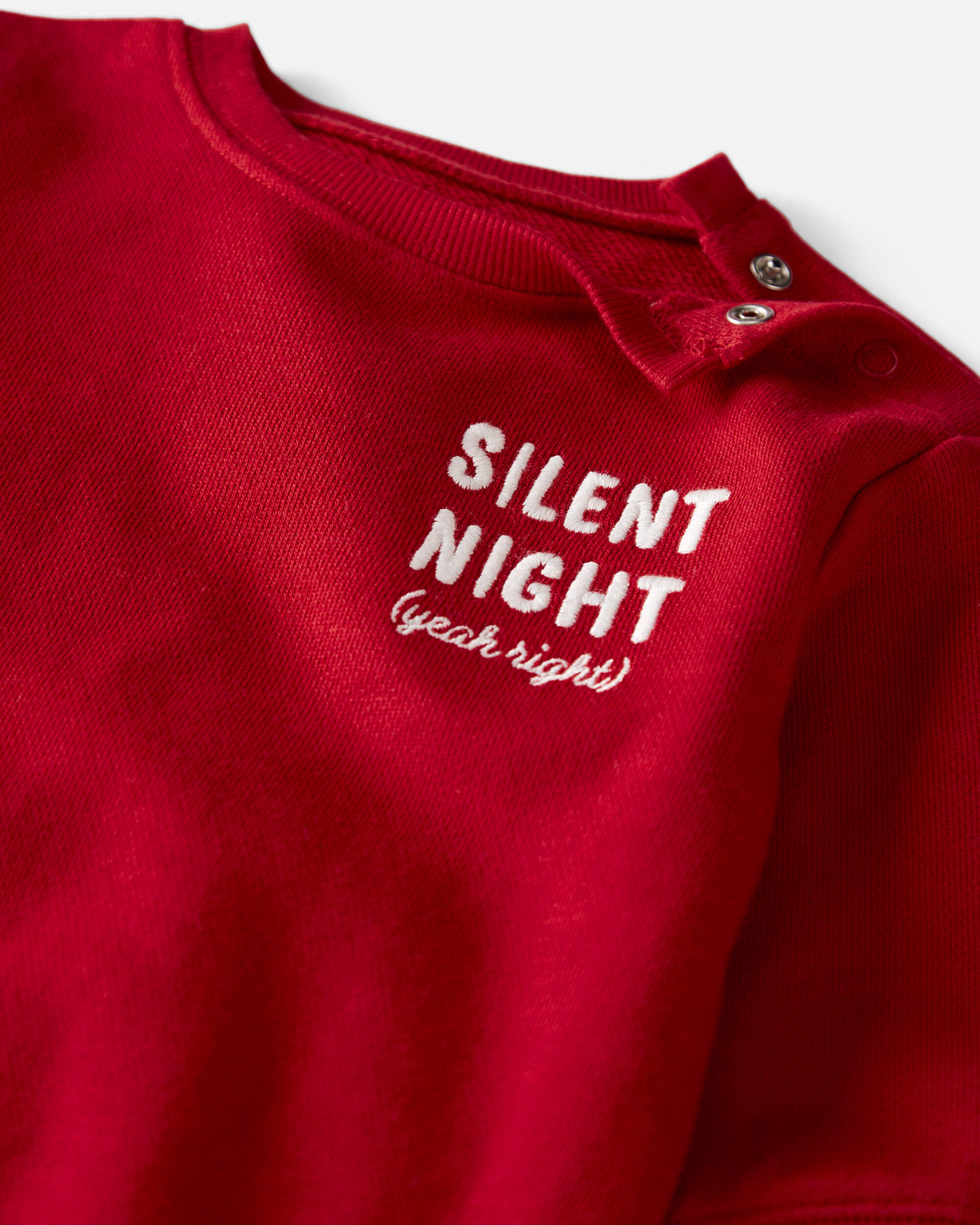 Baby Organic Cotton 'Silent Night' French Terry Bubble